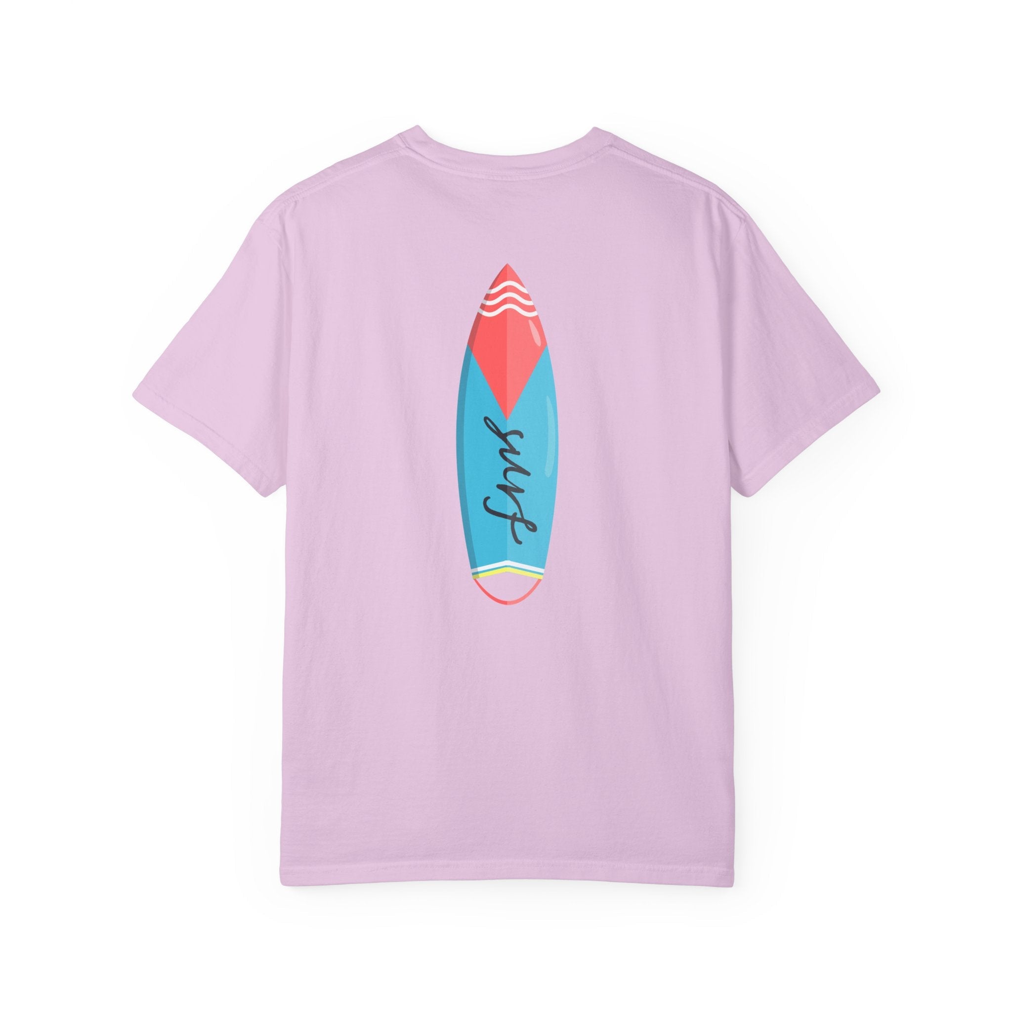Miami Surfboard T-Shirt Colorful Beach Surf Tee - Etna Gift