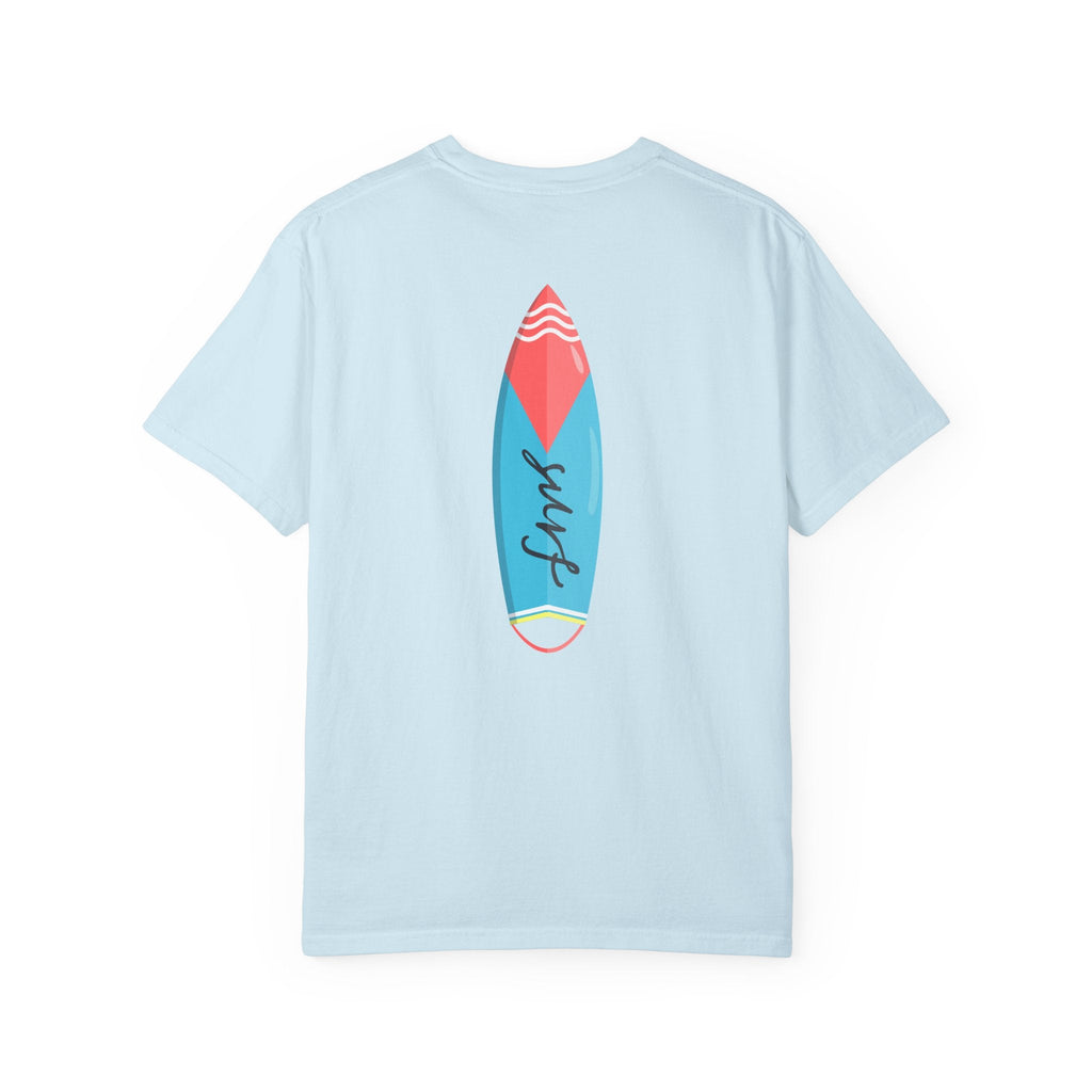 Miami Surfboard T-Shirt Colorful Beach Surf Tee - Etna Gift