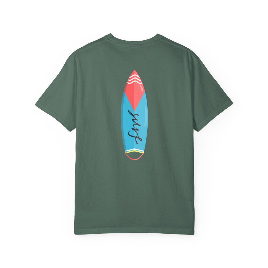 Miami Surfboard T-Shirt Colorful Beach Surf Tee - Etna Gift
