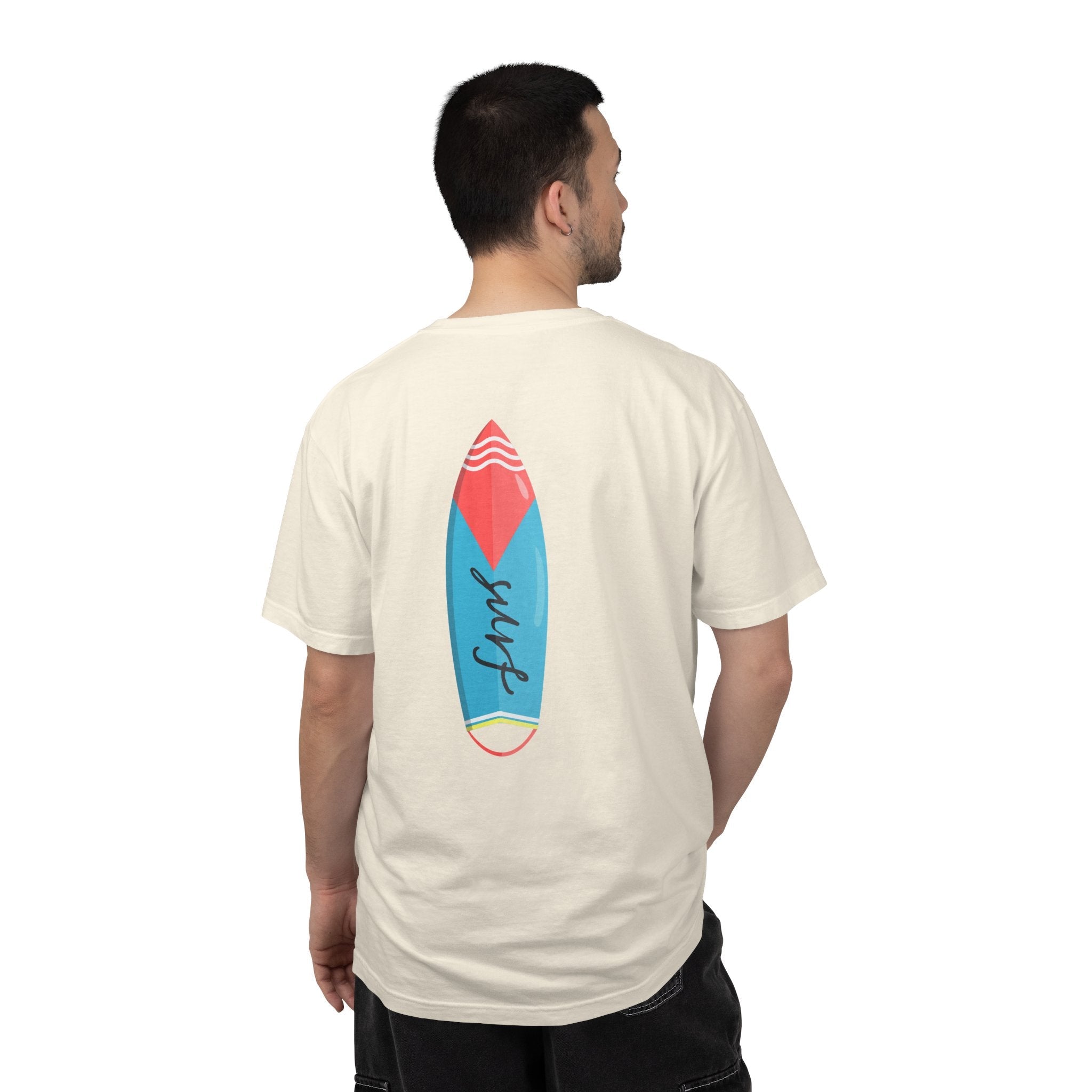 Miami Surfboard T-Shirt Colorful Beach Surf Tee - Etna Gift