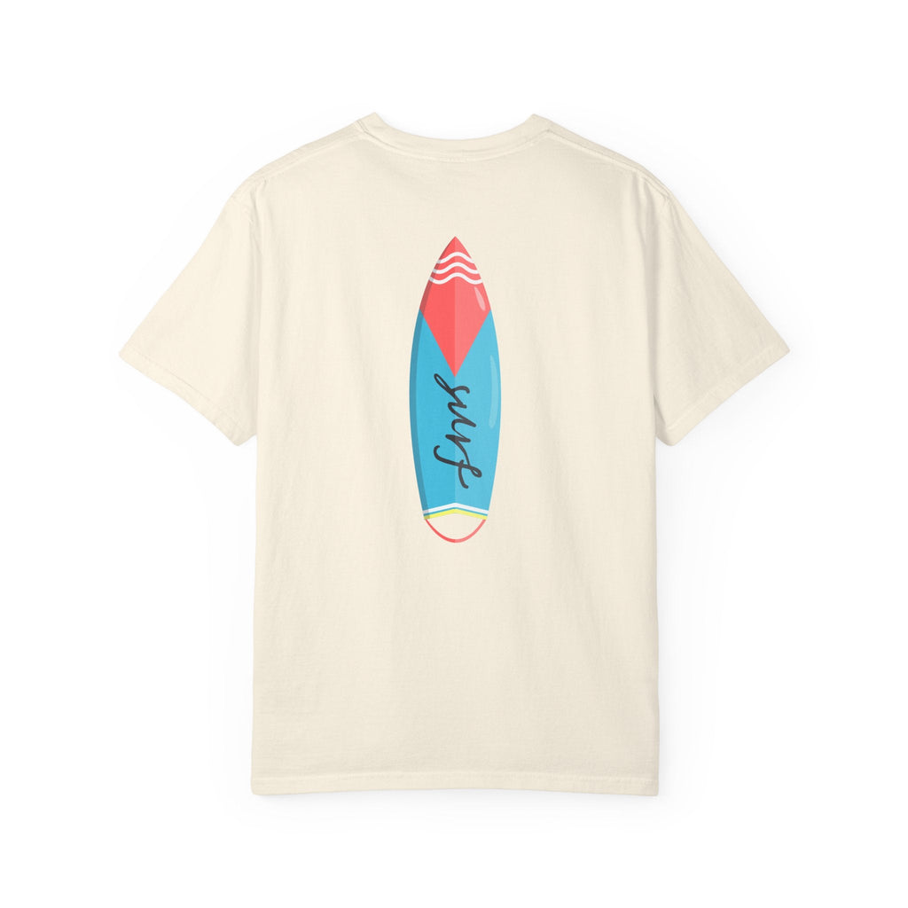 Miami Surfboard T-Shirt Colorful Beach Surf Tee - Etna Gift