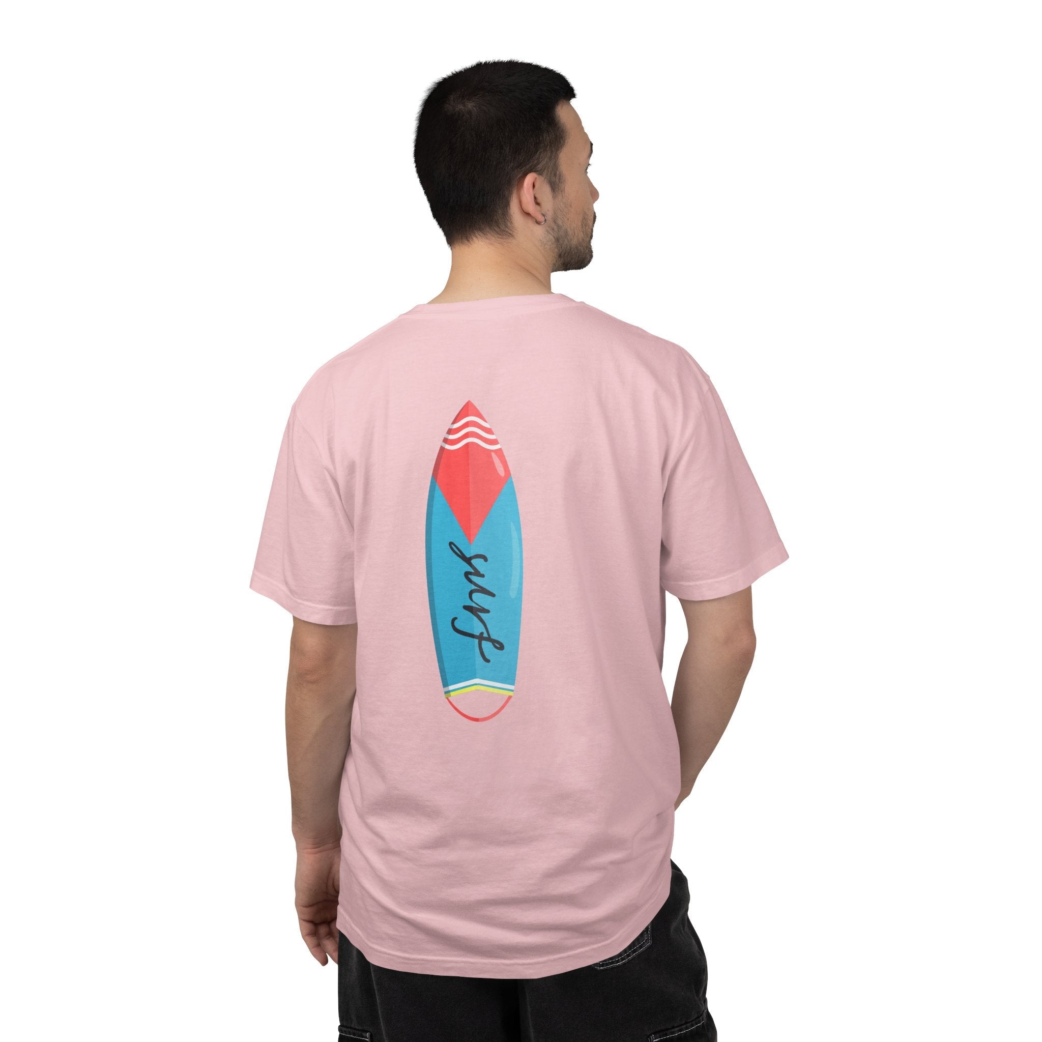 Miami Surfboard T-Shirt Colorful Beach Surf Tee - Etna Gift
