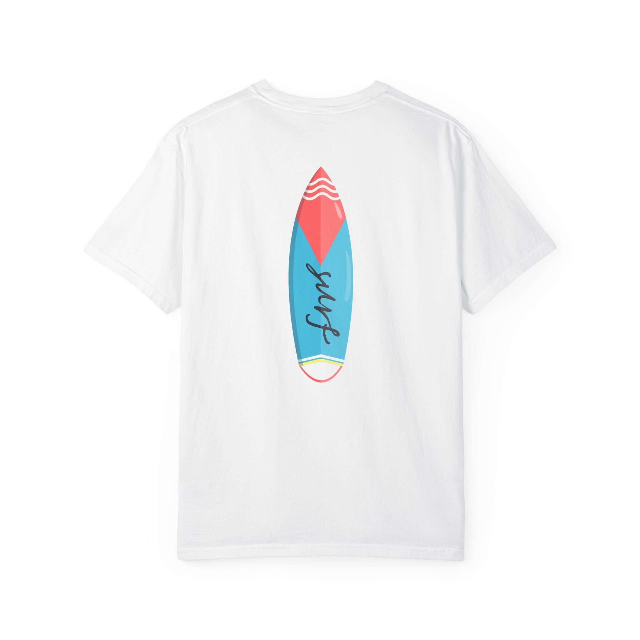 Miami Surfboard T-Shirt Colorful Beach Surf Tee - Etna Gift