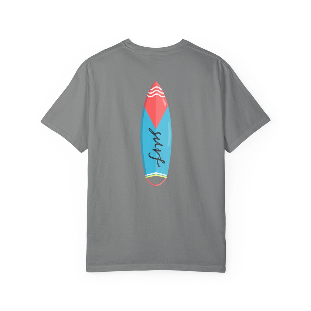 Miami Surfboard T-Shirt Colorful Beach Surf Tee - Etna Gift
