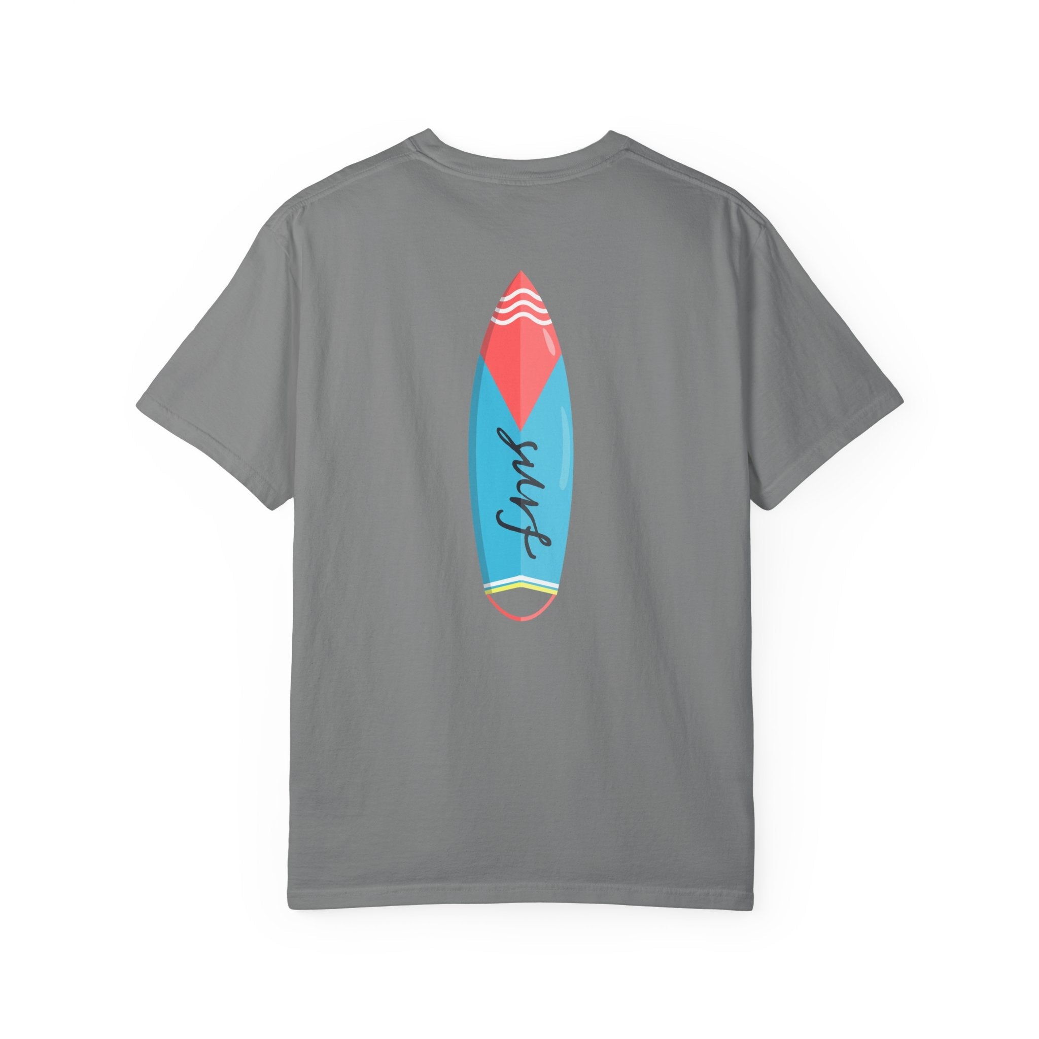 Miami Surfboard T-Shirt Colorful Beach Surf Tee - Etna Gift