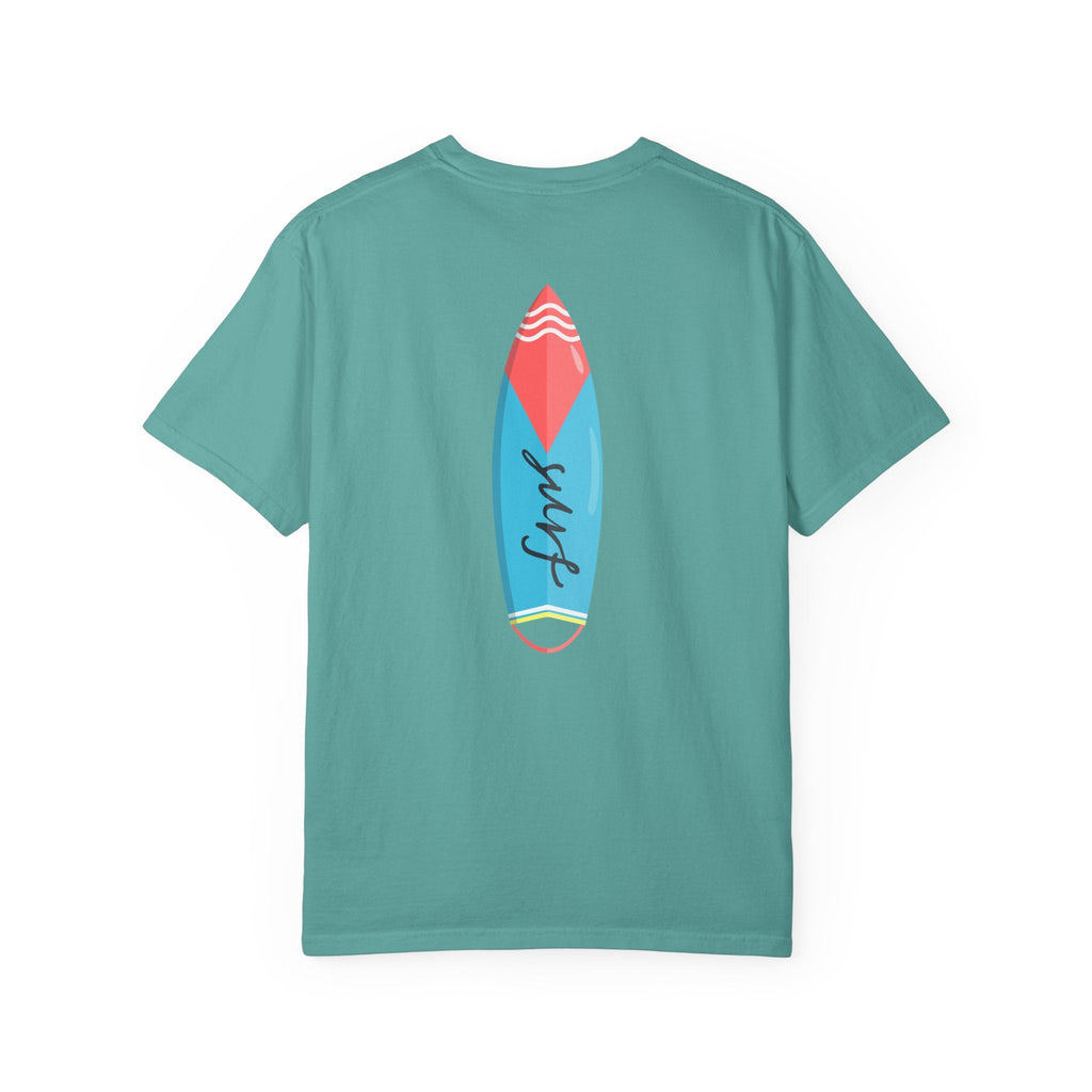 Miami Surfboard T-Shirt Colorful Beach Surf Tee - Etna Gift