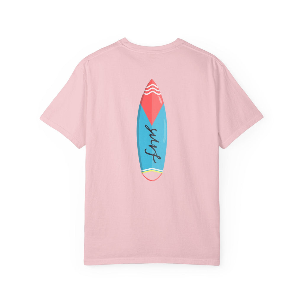 Miami Surfboard T-Shirt Colorful Beach Surf Tee - Etna Gift