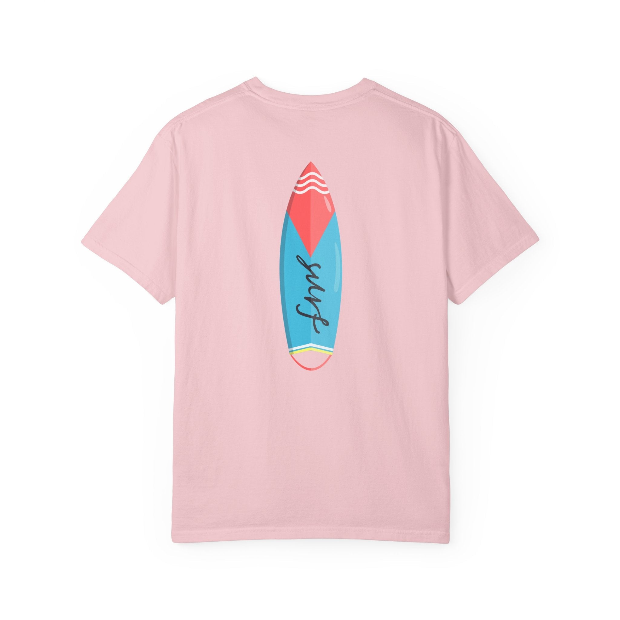 Miami Surfboard T-Shirt Colorful Beach Surf Tee - Etna Gift