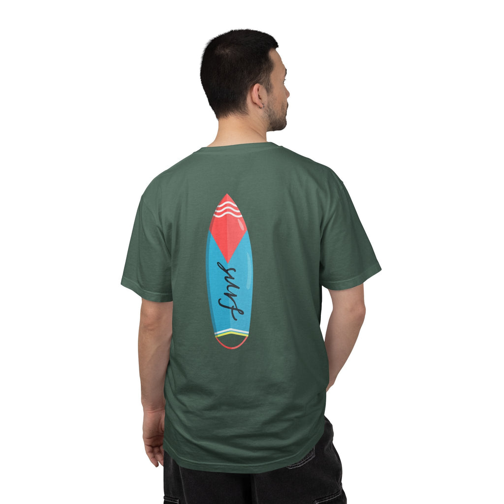 Miami Surfboard T-Shirt Colorful Beach Surf Tee - Etna Gift