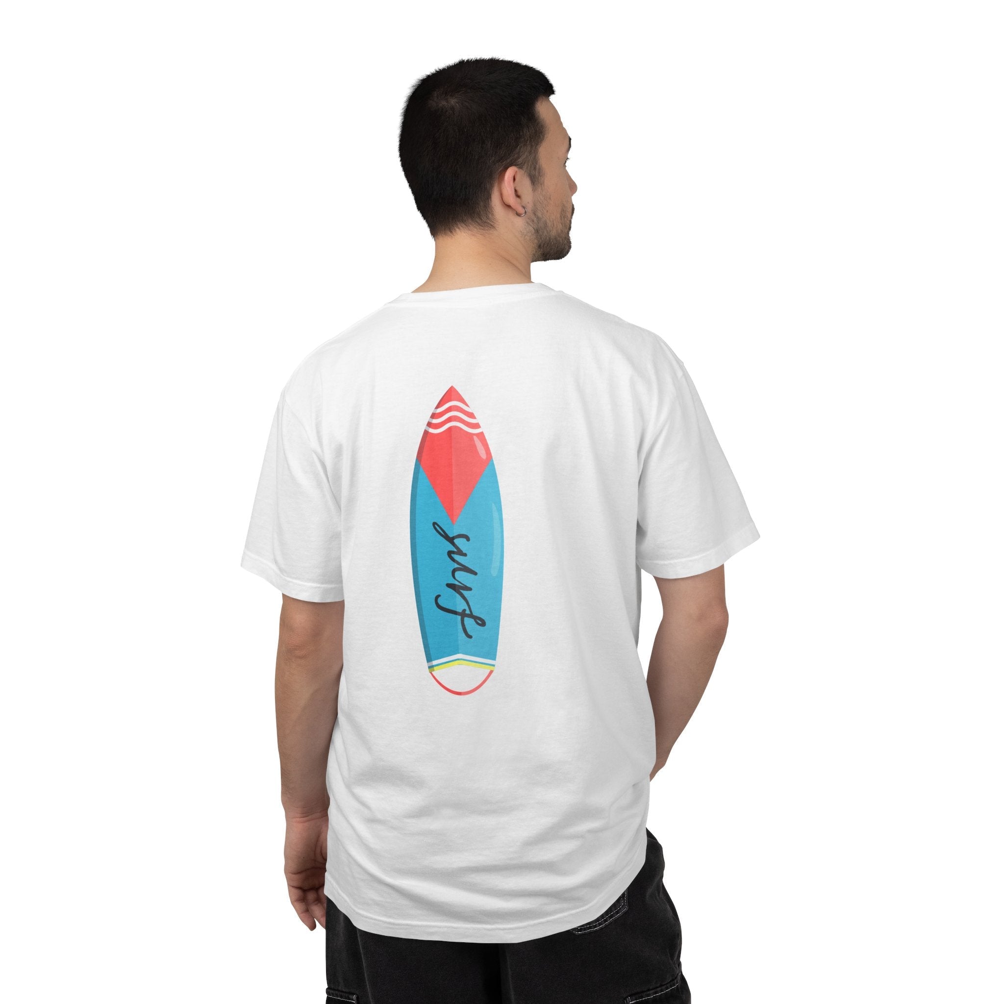 Miami Surfboard T-Shirt Colorful Beach Surf Tee - Etna Gift