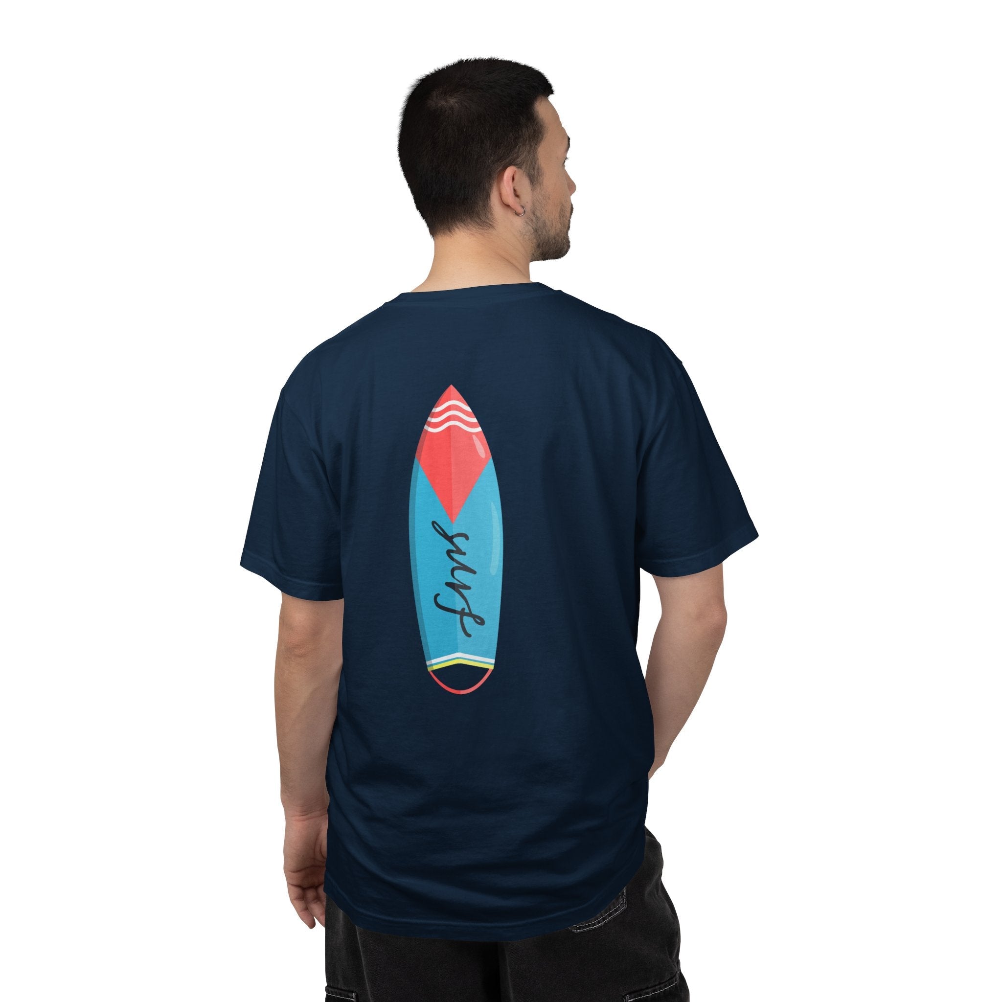 Miami Surfboard T-Shirt Colorful Beach Surf Tee - Etna Gift