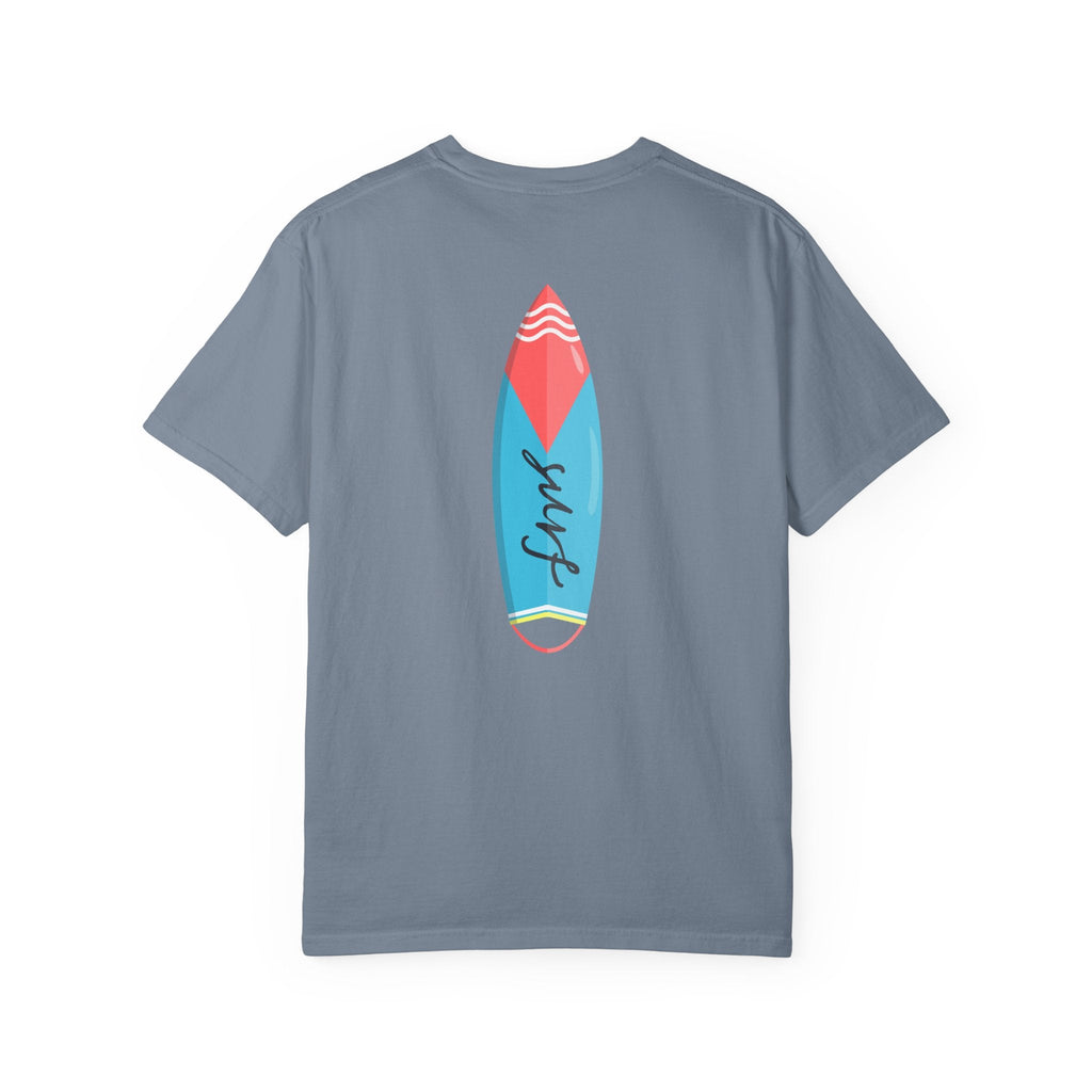 Miami Surfboard T-Shirt Colorful Beach Surf Tee - Etna Gift
