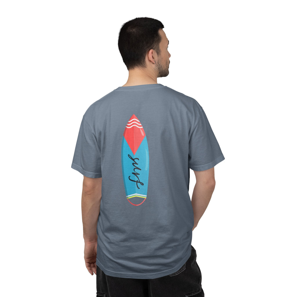 Miami Surfboard T-Shirt Colorful Beach Surf Tee - Etna Gift