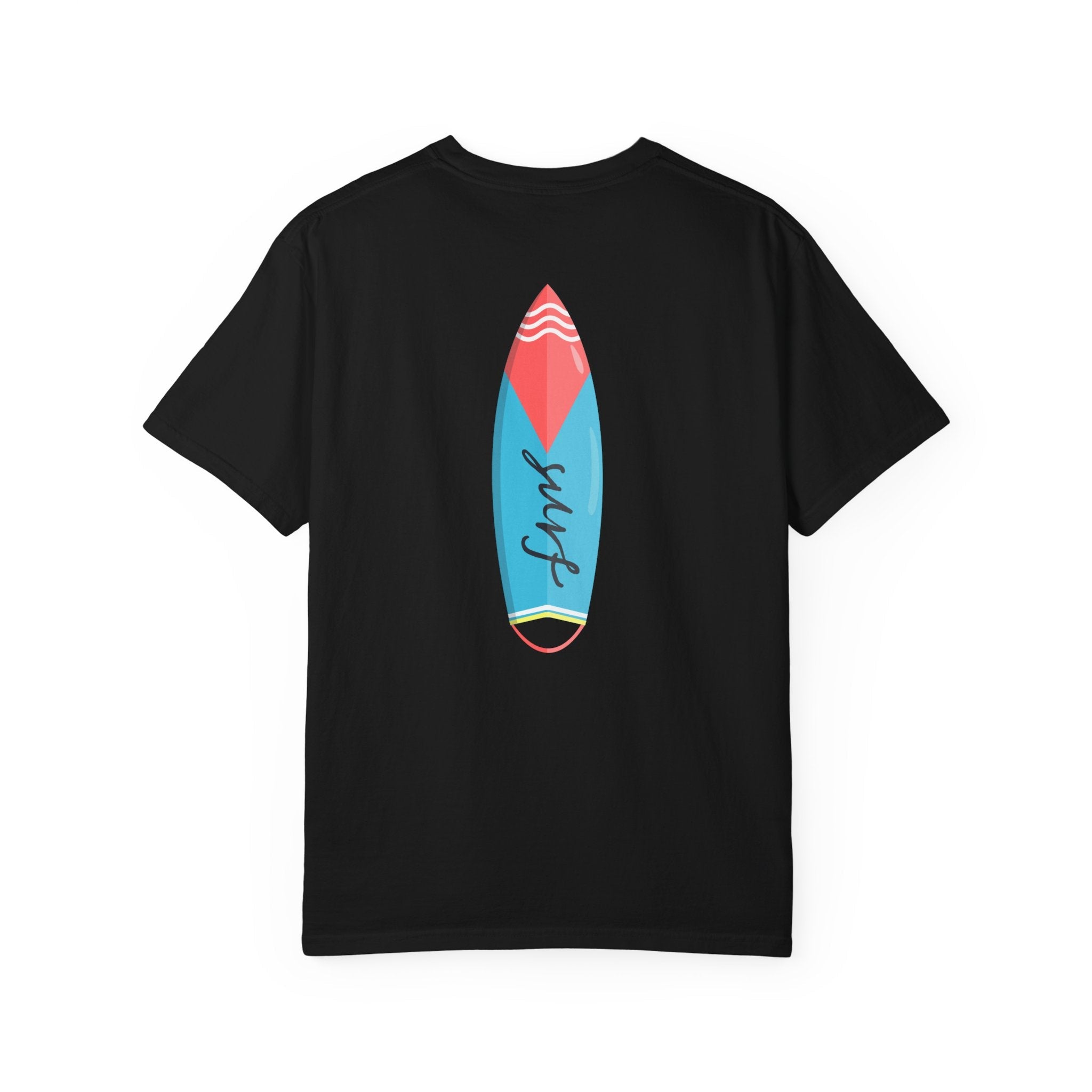 Miami Surfboard T-Shirt Colorful Beach Surf Tee - Etna Gift