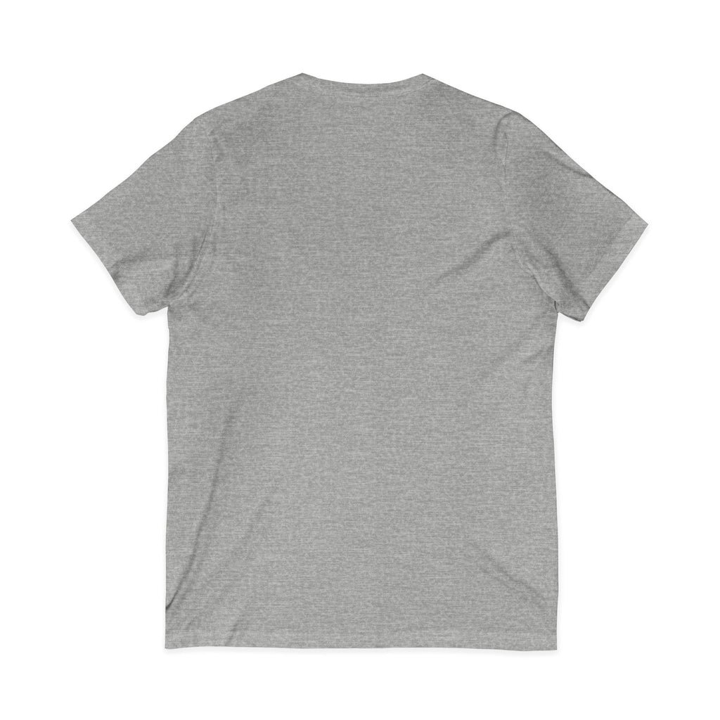 Minimal Pink Whale V - Neck Tee - Etna Gift