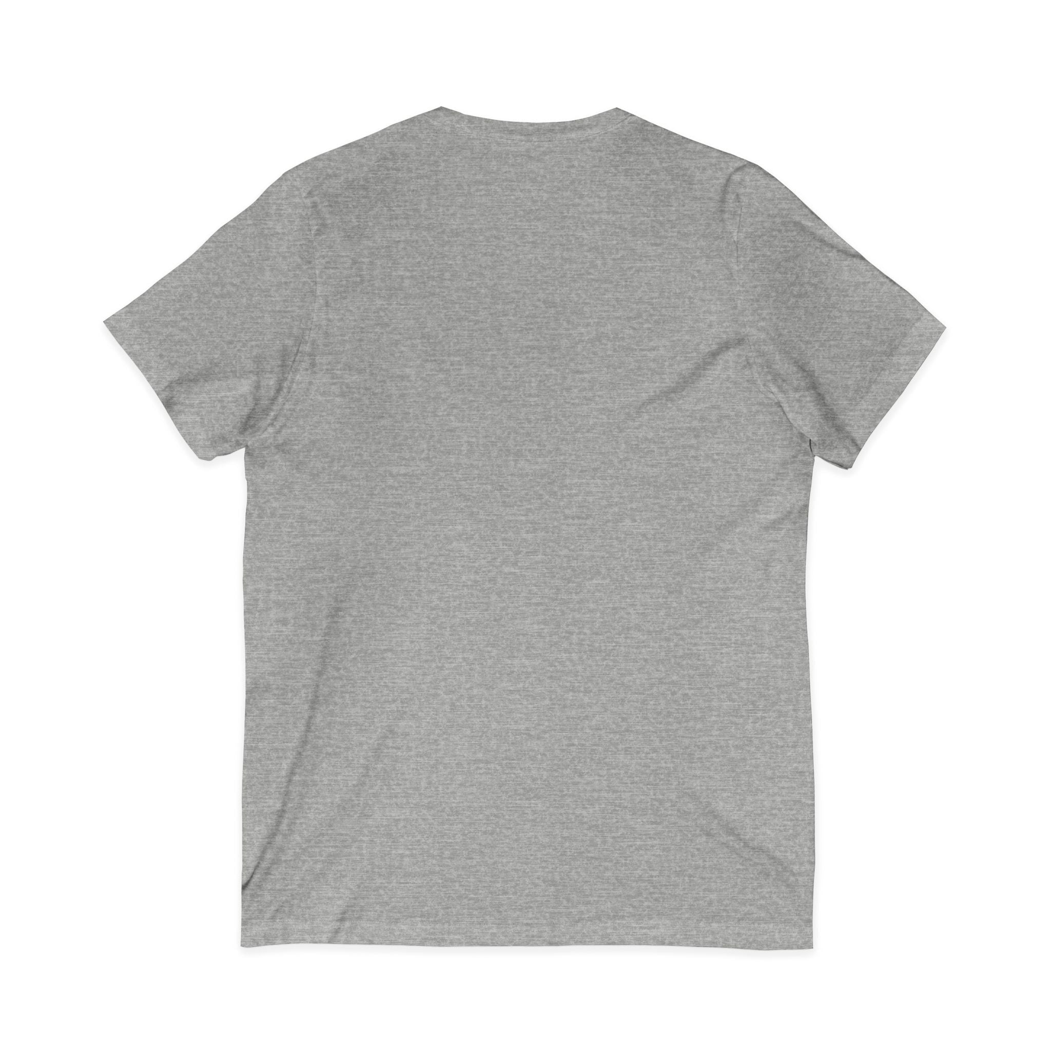 Minimal Pink Whale V - Neck Tee - Etna Gift