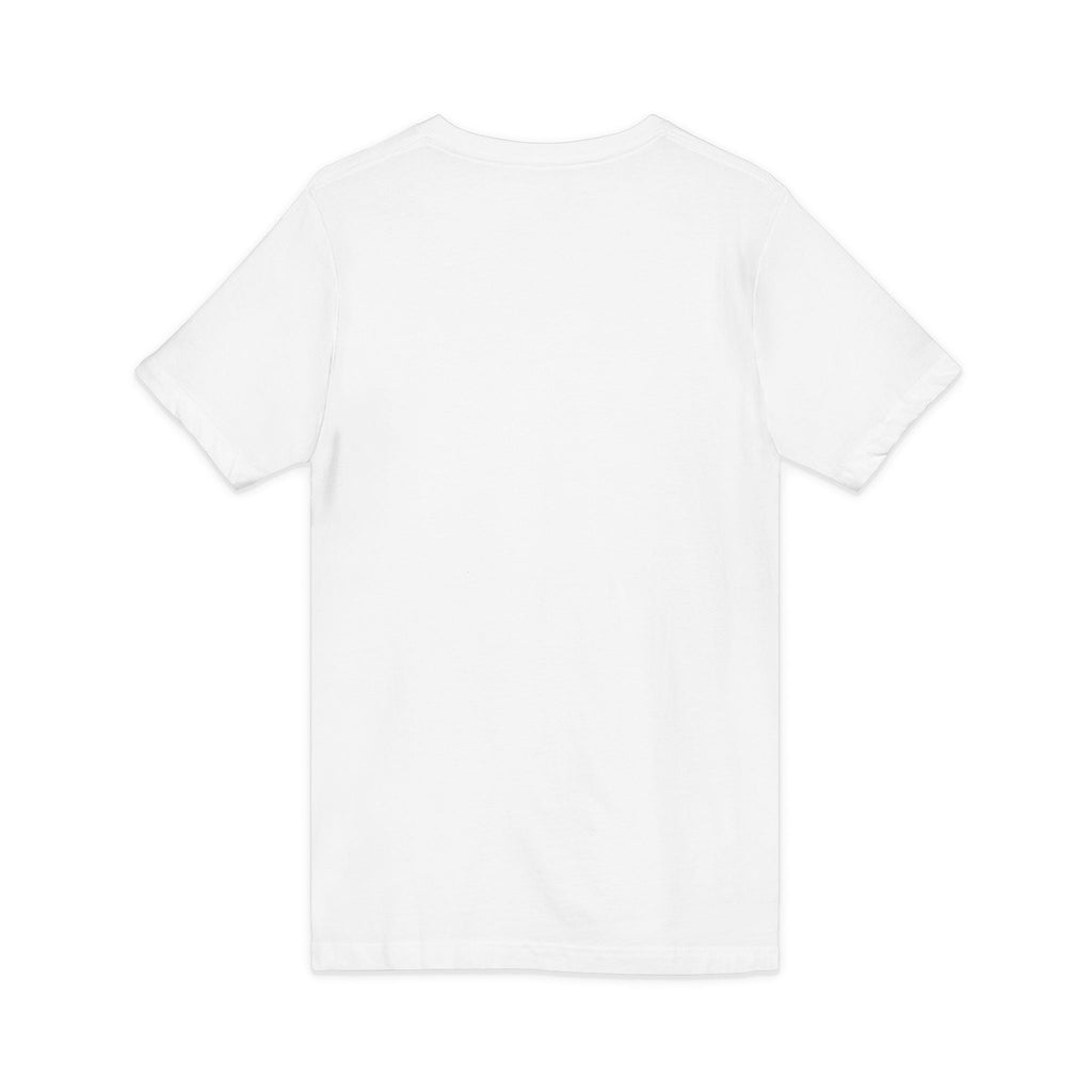 Minimal Pink Whale V - Neck Tee - Etna Gift
