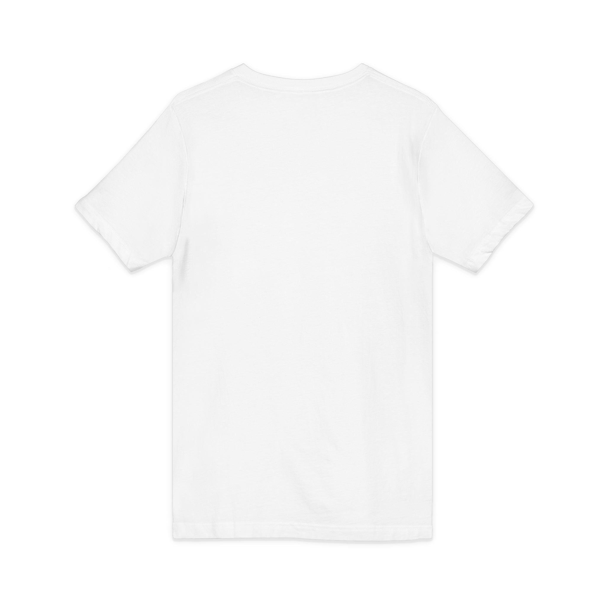Minimal Pink Whale V - Neck Tee - Etna Gift