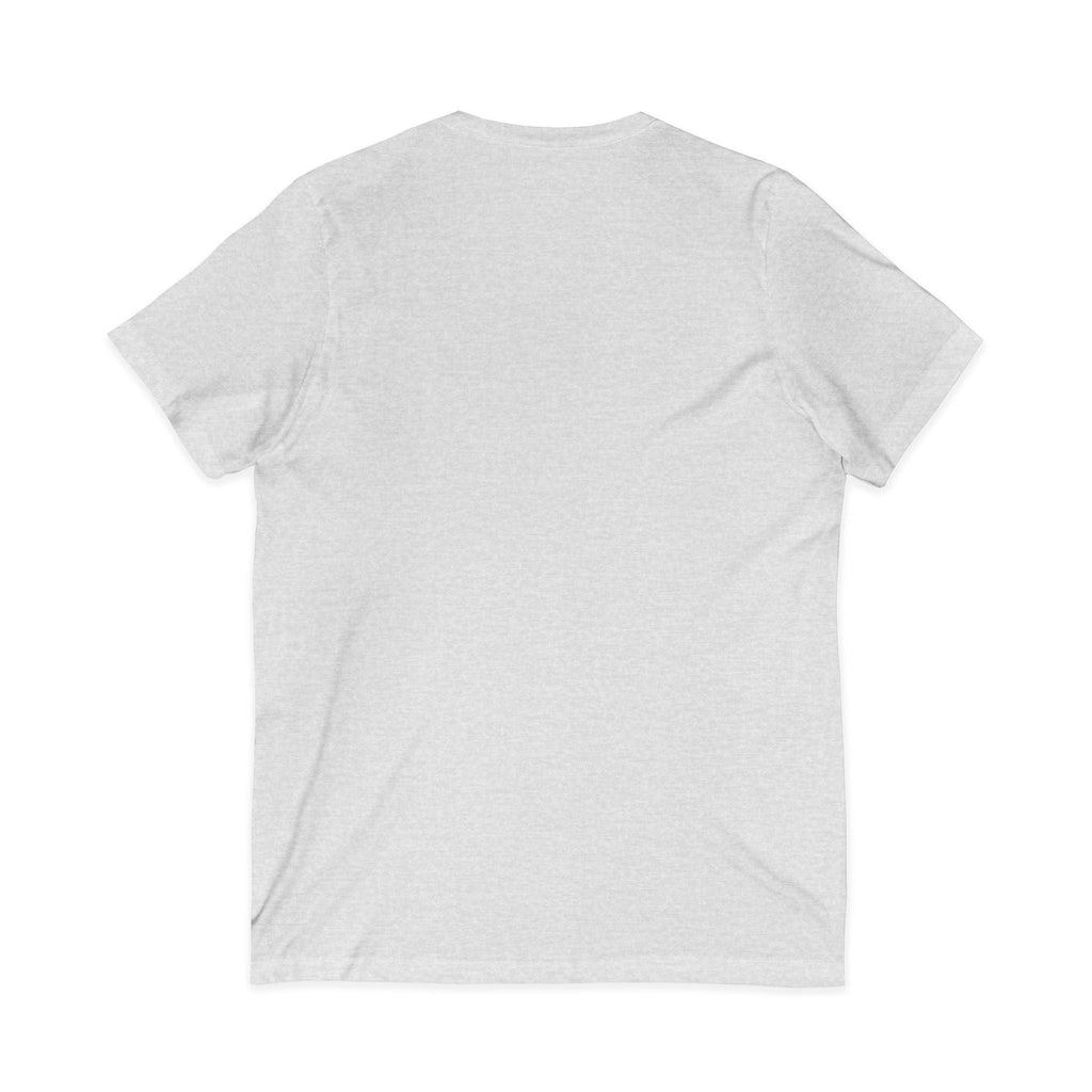 Minimal Pink Whale V - Neck Tee - Etna Gift