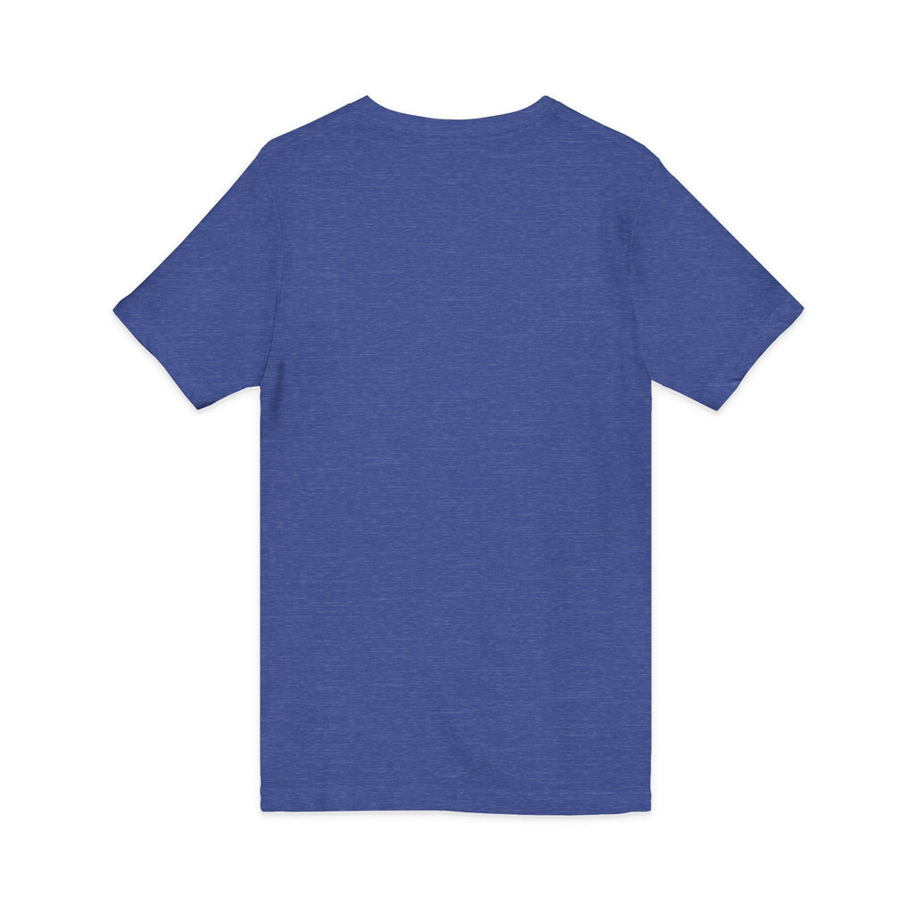 Minimal Pink Whale V - Neck Tee - Etna Gift