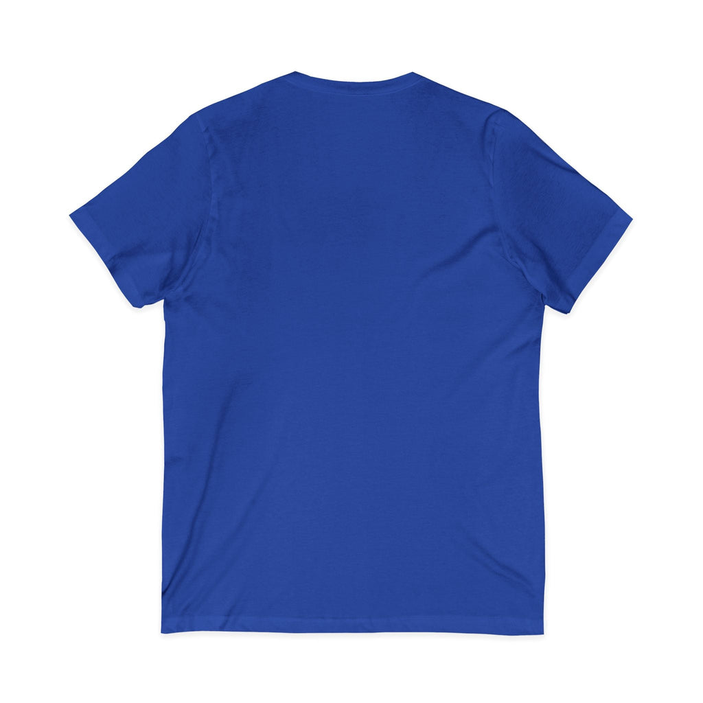 Minimal Pink Whale V - Neck Tee - Etna Gift
