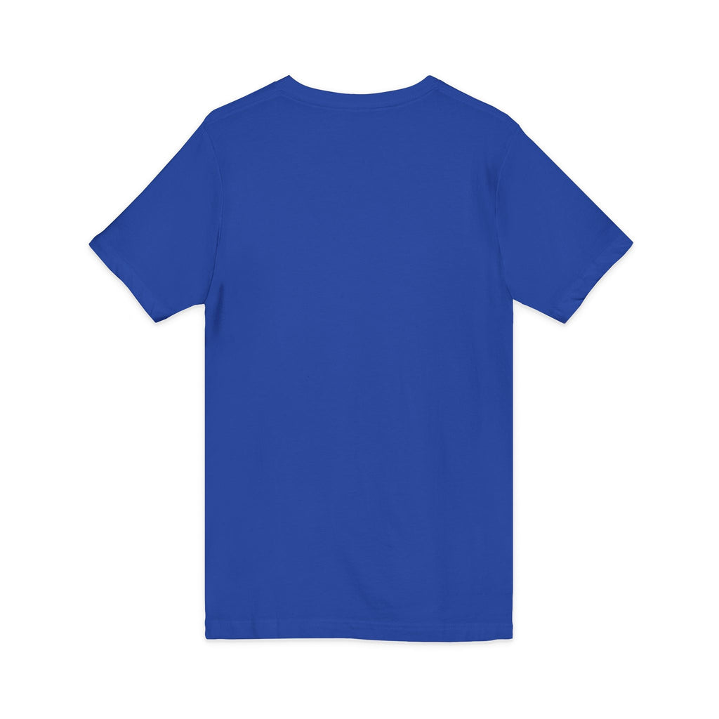 Minimal Pink Whale V - Neck Tee - Etna Gift