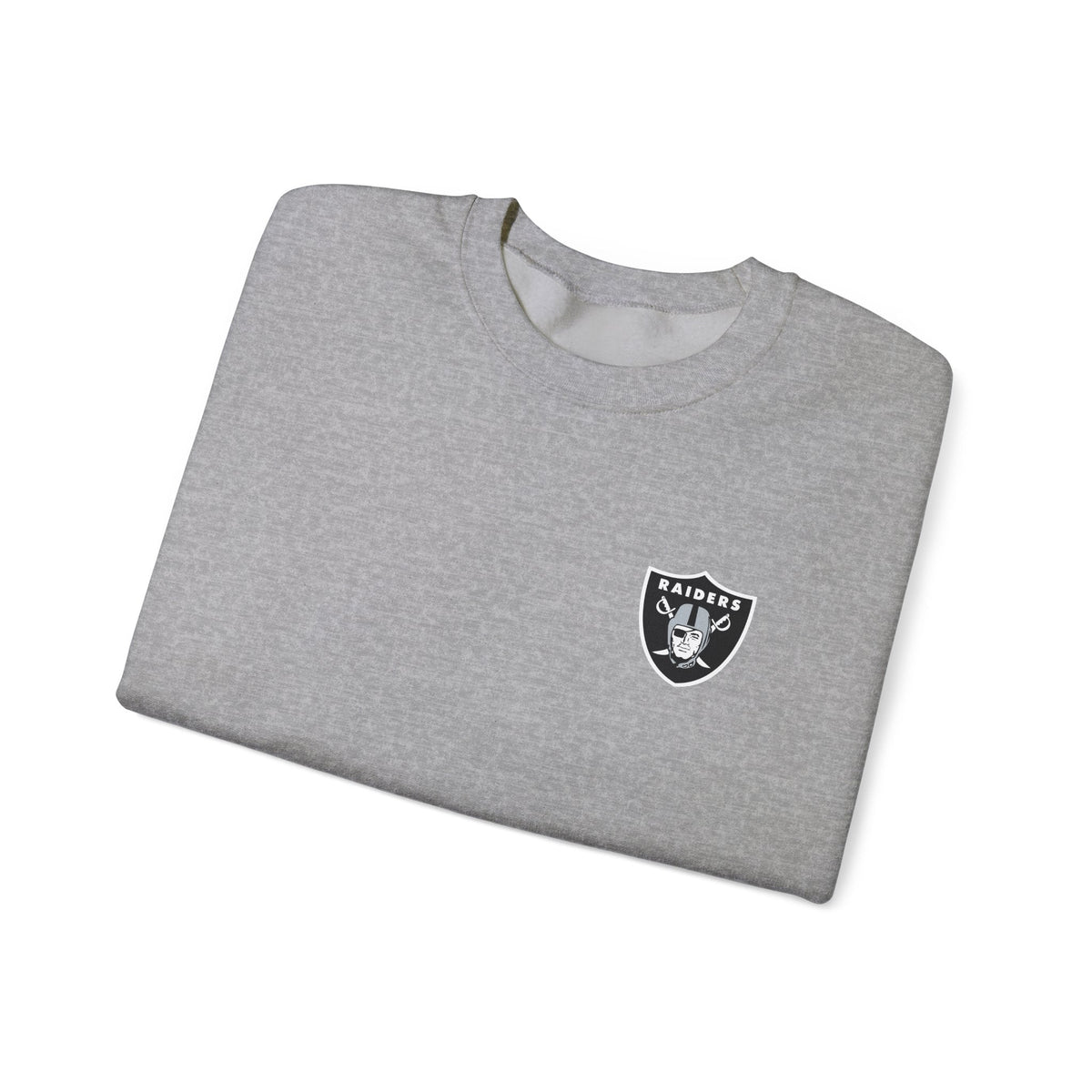 Minimalist Raiders Crest Crewneck Sweatshirt - Etna Gift