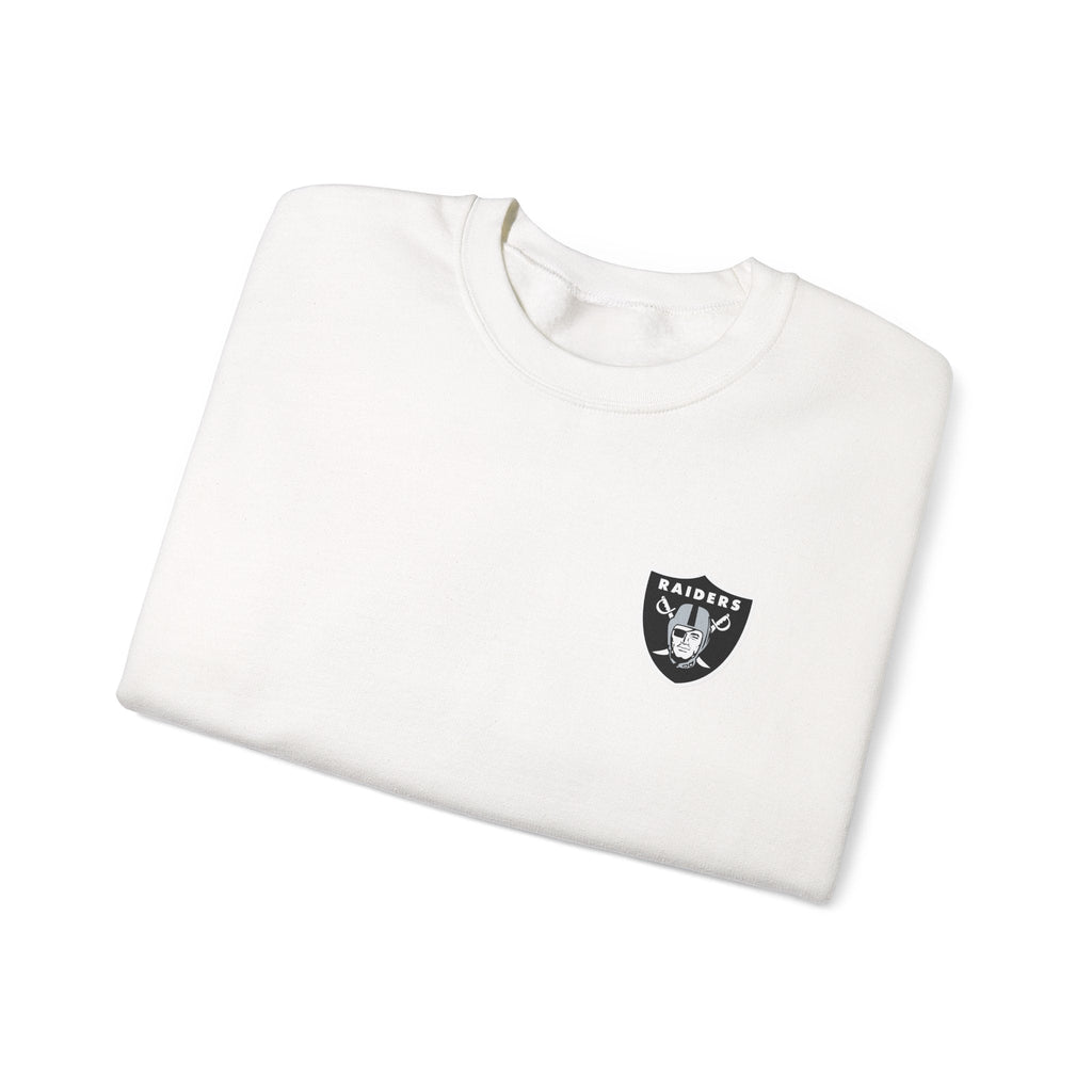Minimalist Raiders Crest Crewneck Sweatshirt - Etna Gift