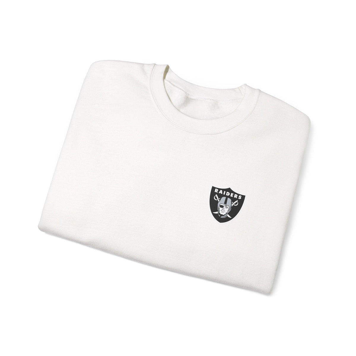 Minimalist Raiders Crest Crewneck Sweatshirt - Etna Gift