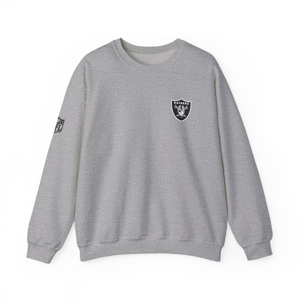Minimalist Raiders Crest Crewneck Sweatshirt - Etna Gift