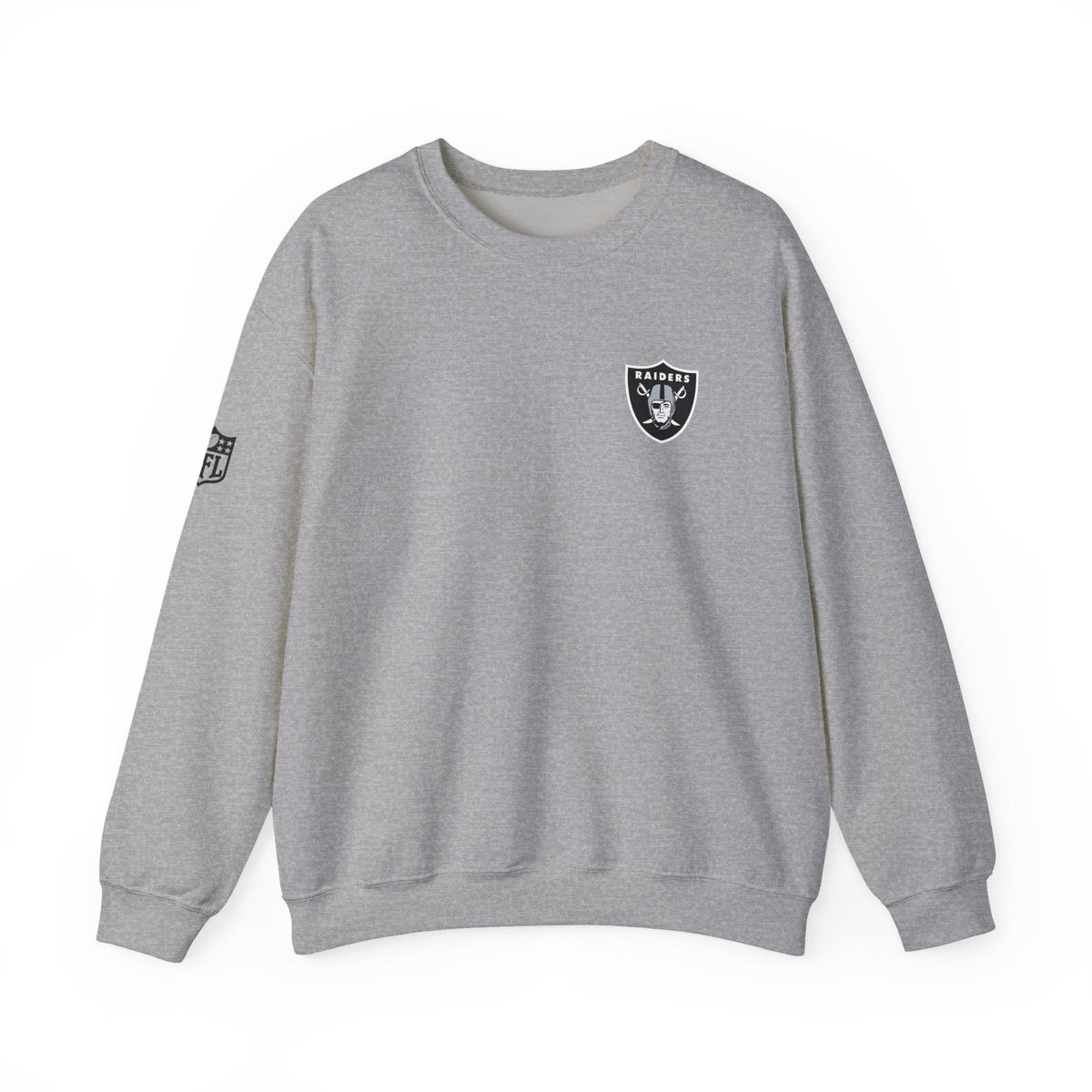 Minimalist Raiders Crest Crewneck Sweatshirt - Etna Gift