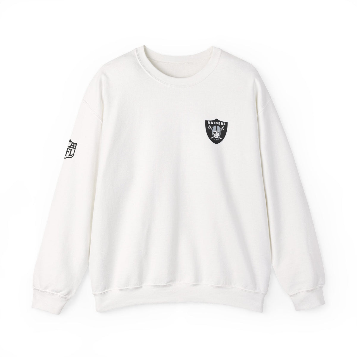 Minimalist Raiders Crest Crewneck Sweatshirt - Etna Gift