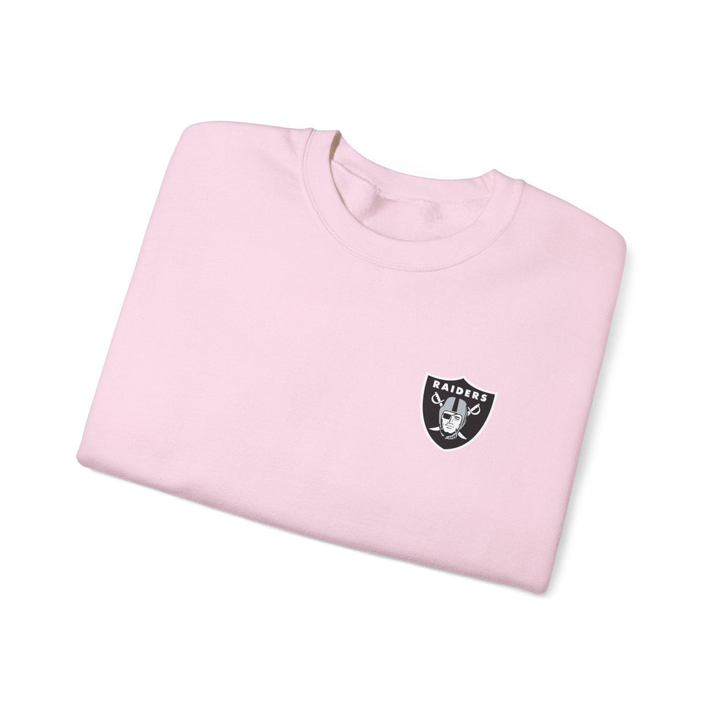 Minimalist Raiders Crest Crewneck Sweatshirt - Etna Gift