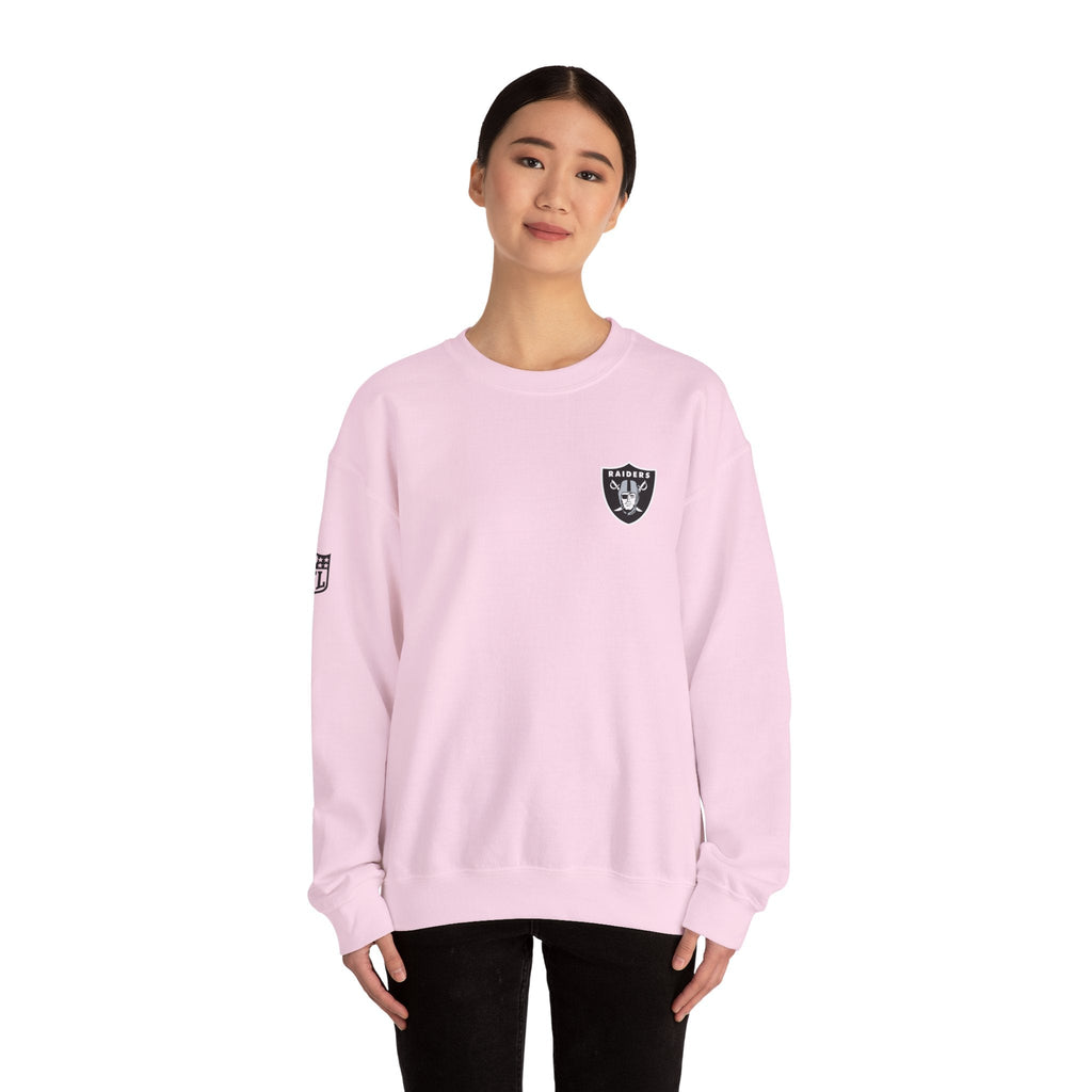 Minimalist Raiders Crest Crewneck Sweatshirt - Etna Gift