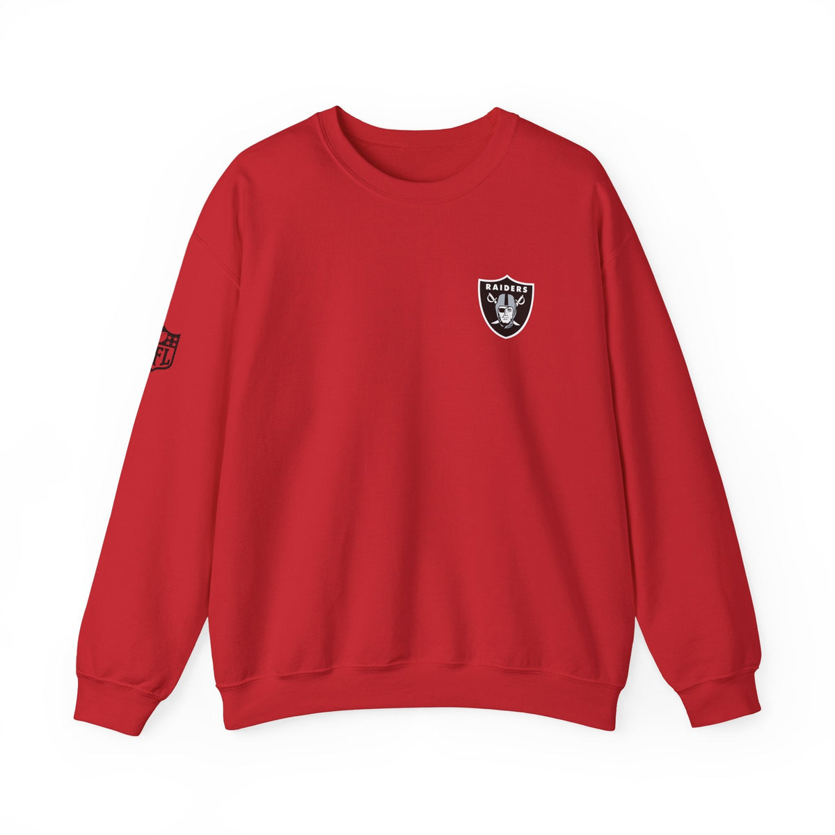 Minimalist Raiders Crest Crewneck Sweatshirt - Etna Gift