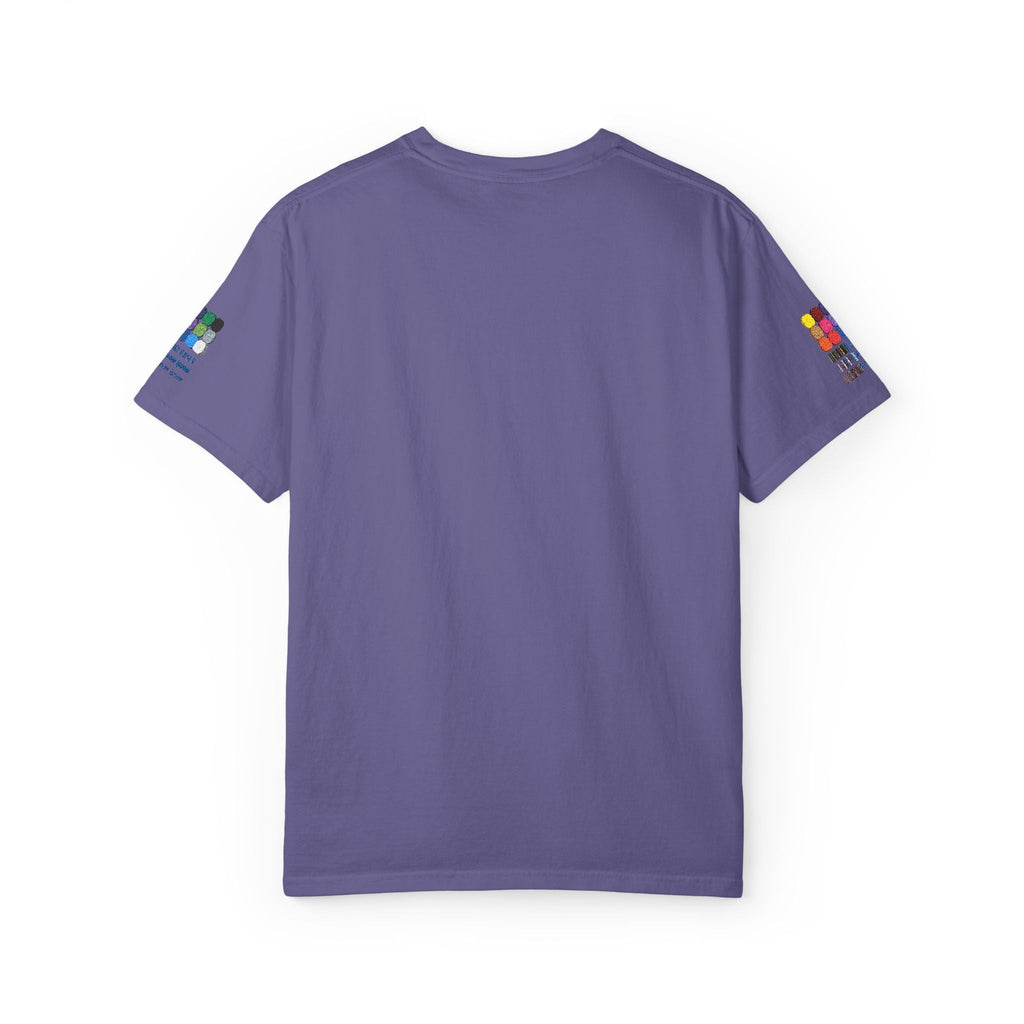 Moonlit Campsite T-shirt | Forest Night Sky, Crescent Moon - Etna Gift