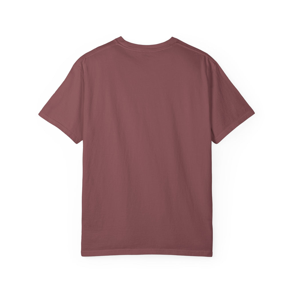 Mountain Log Cabin Illustration T-Shirt | Rustic Nature Scene - Etna Gift