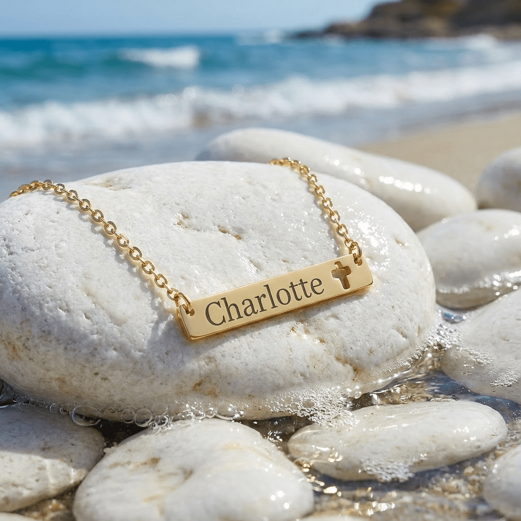 Name Necklace 925 Sterling Silver Handmade Name Necklace - Etna Gift