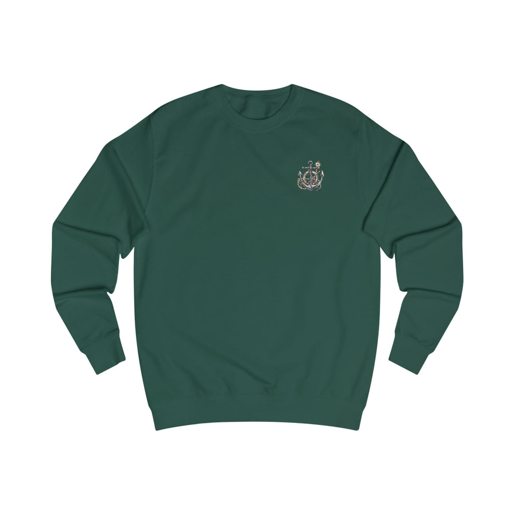 Nautical Compass Sweatshirt — Vintage Maritime Crewneck - Etna Gift