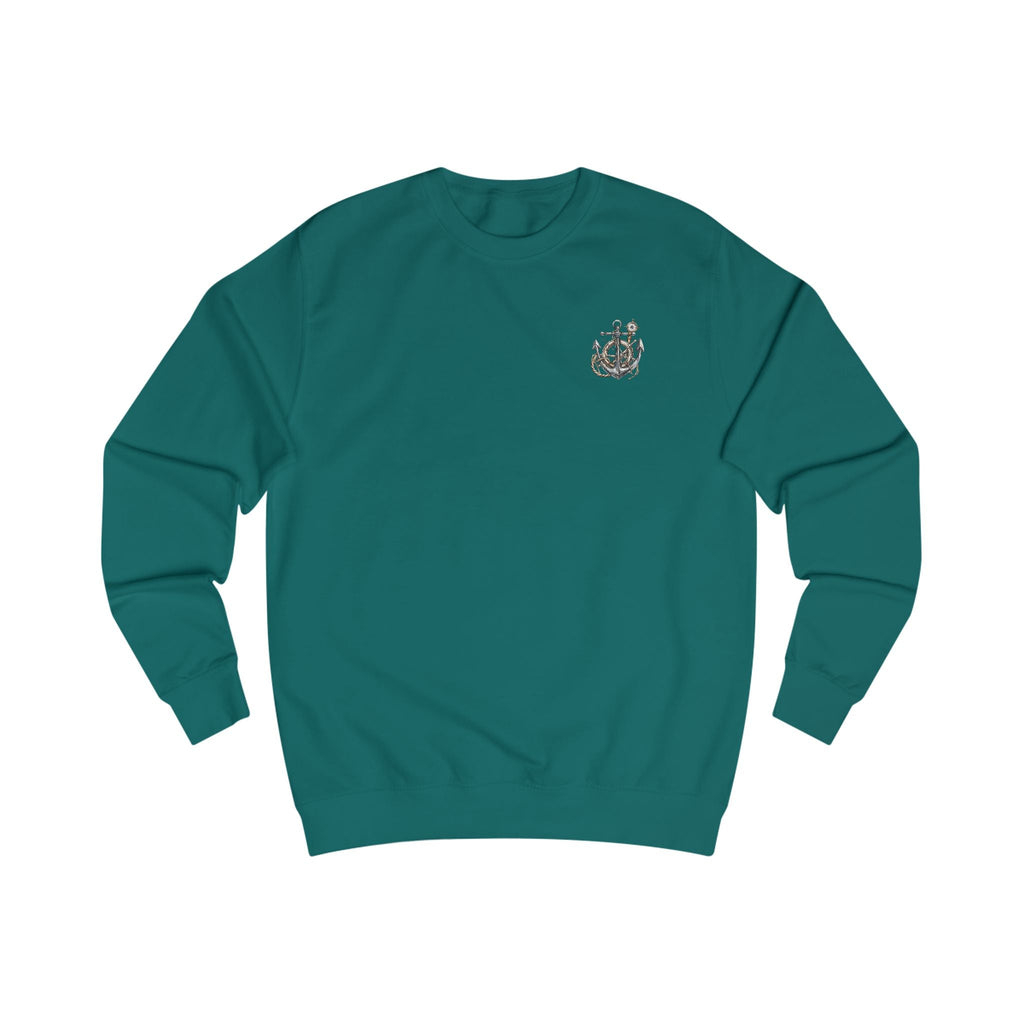 Nautical Compass Sweatshirt — Vintage Maritime Crewneck - Etna Gift
