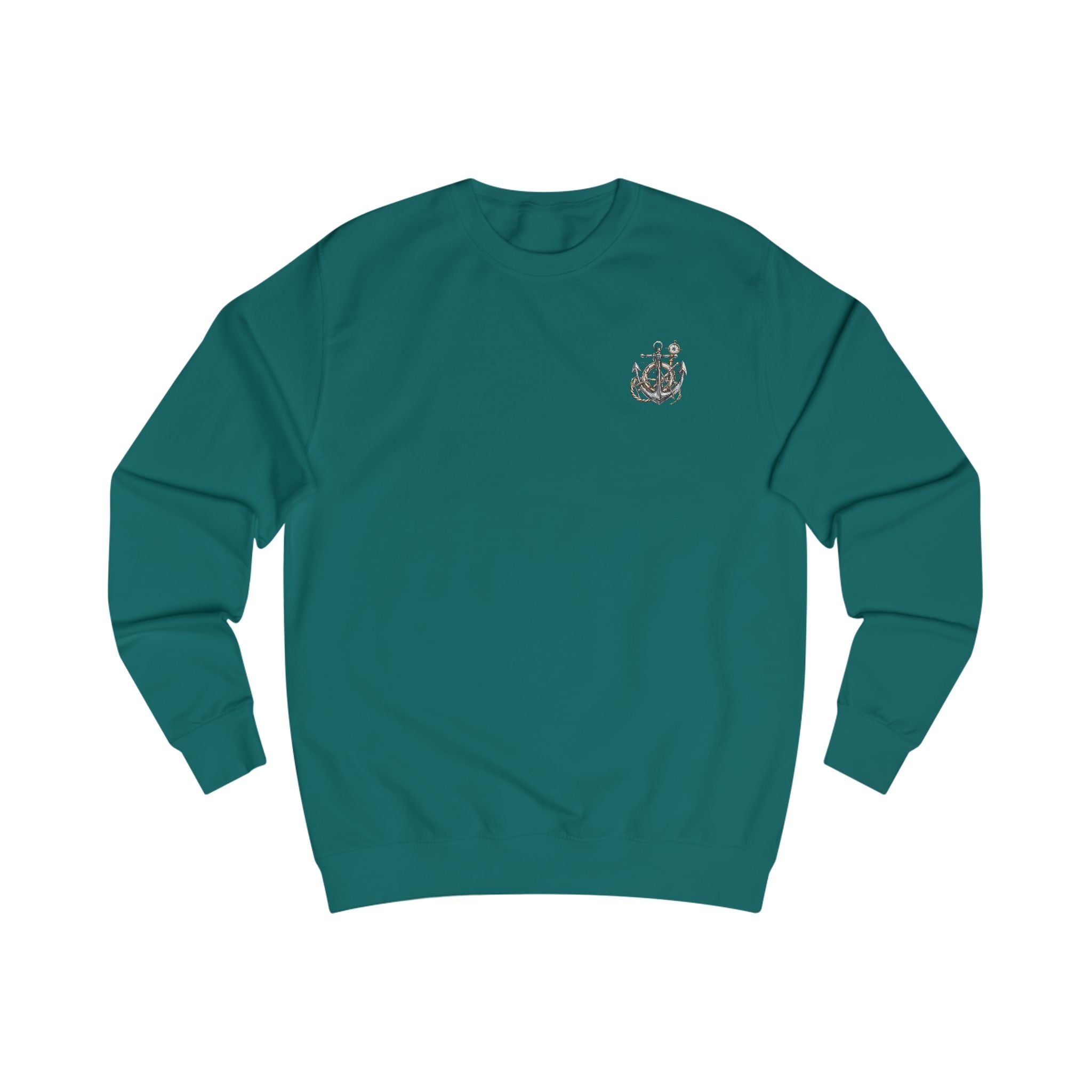 Nautical Compass Sweatshirt — Vintage Maritime Crewneck - Etna Gift