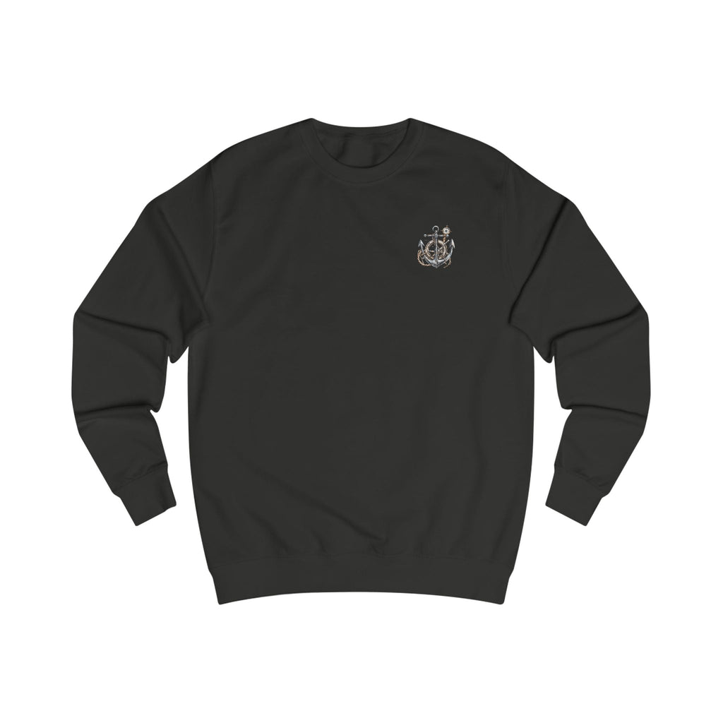 Nautical Compass Sweatshirt — Vintage Maritime Crewneck - Etna Gift