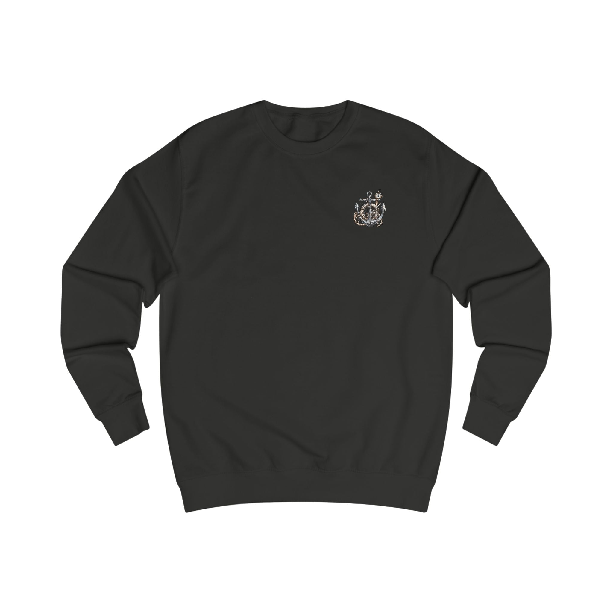 Nautical Compass Sweatshirt — Vintage Maritime Crewneck - Etna Gift