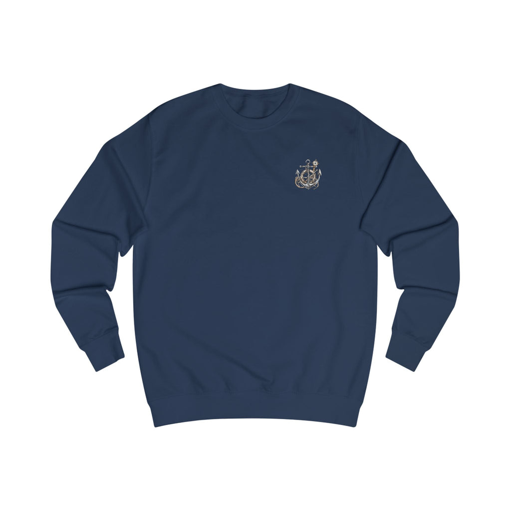 Nautical Compass Sweatshirt — Vintage Maritime Crewneck - Etna Gift