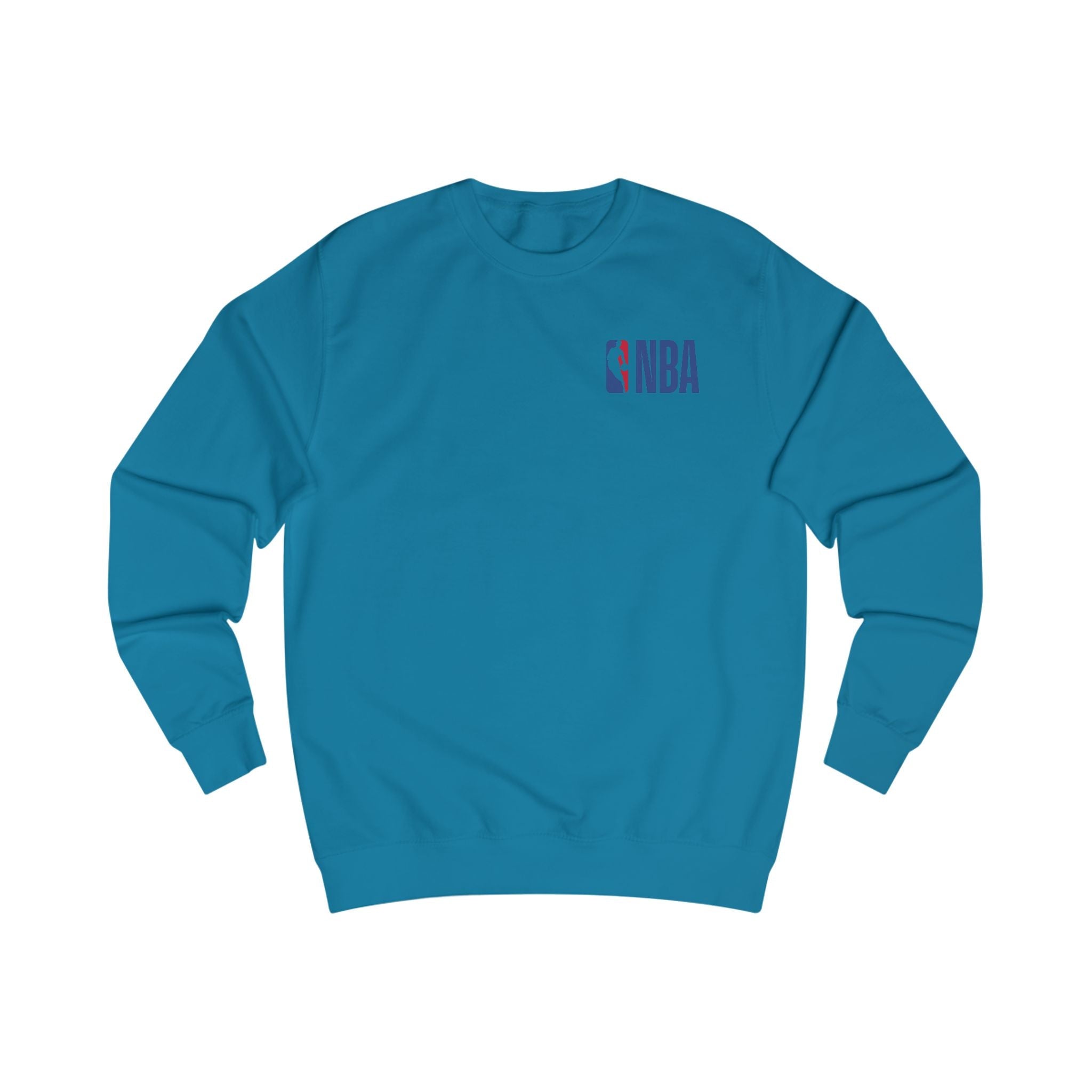 NBA Logo & Dunk Silhouette Sweatshirt | Basketball Crewneck - Etna Gift