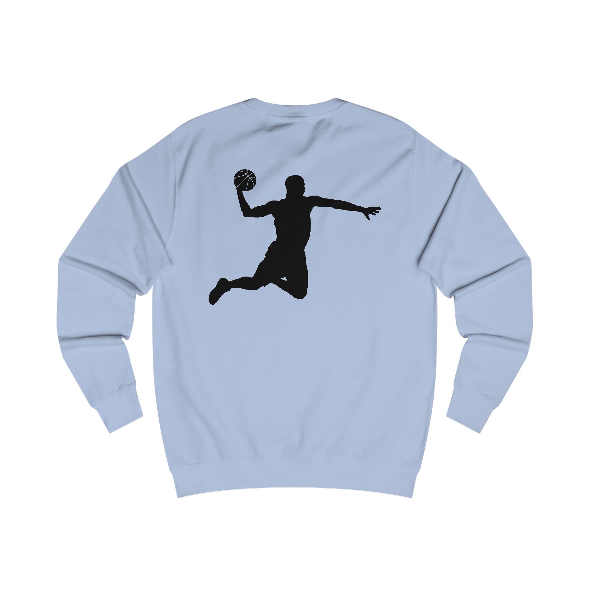 NBA Logo & Dunk Silhouette Sweatshirt | Basketball Crewneck - Etna Gift