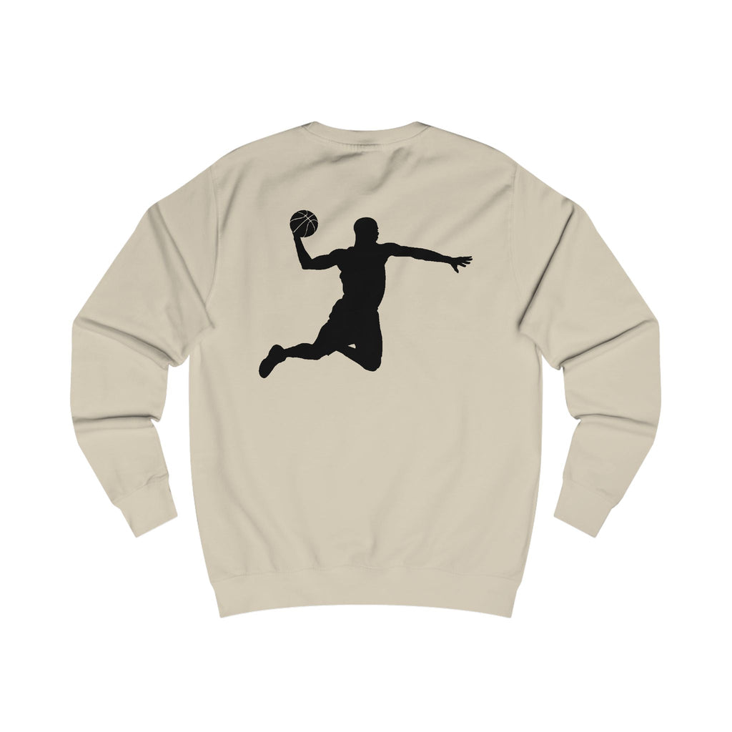 NBA Logo & Dunk Silhouette Sweatshirt | Basketball Crewneck - Etna Gift