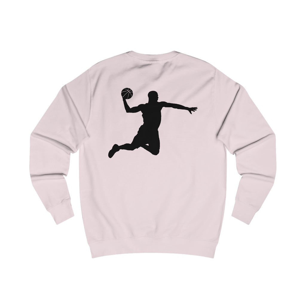 NBA Logo & Dunk Silhouette Sweatshirt | Basketball Crewneck - Etna Gift