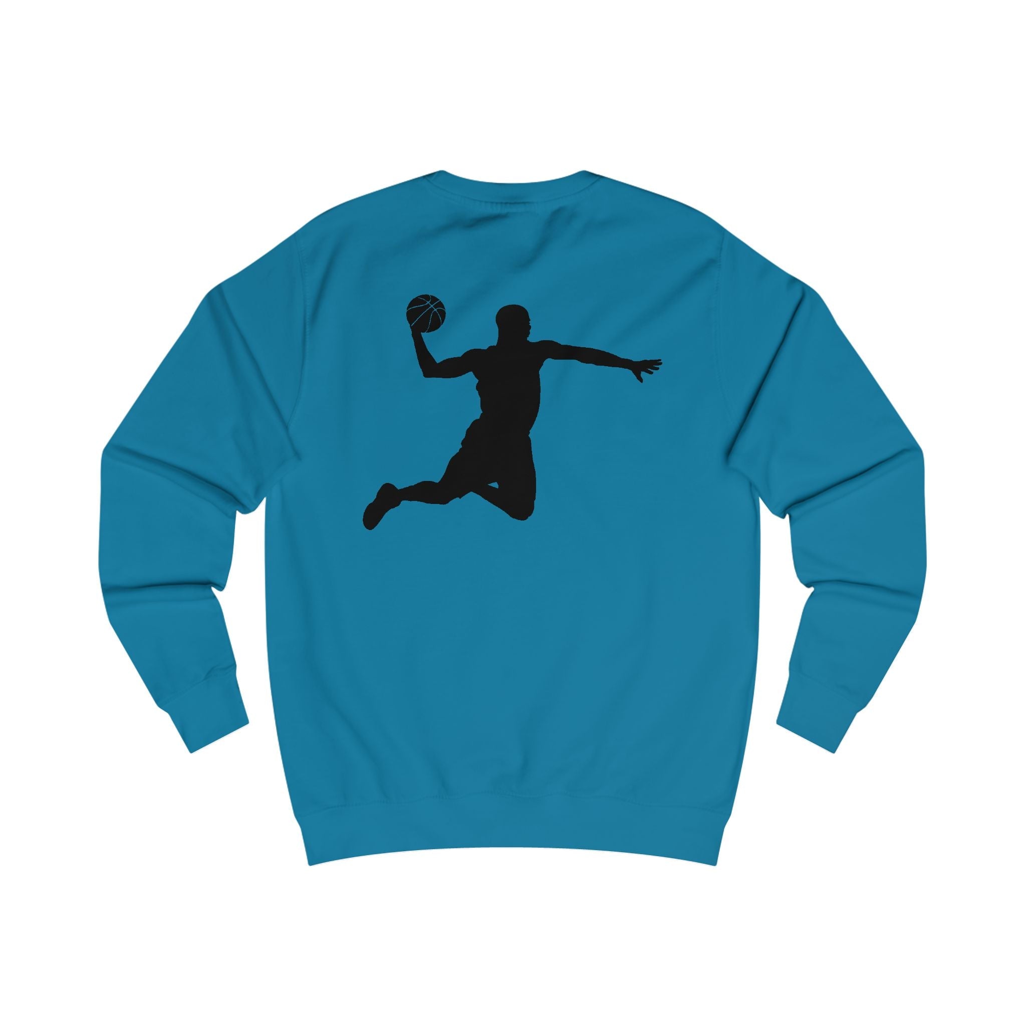 NBA Logo & Dunk Silhouette Sweatshirt | Basketball Crewneck - Etna Gift