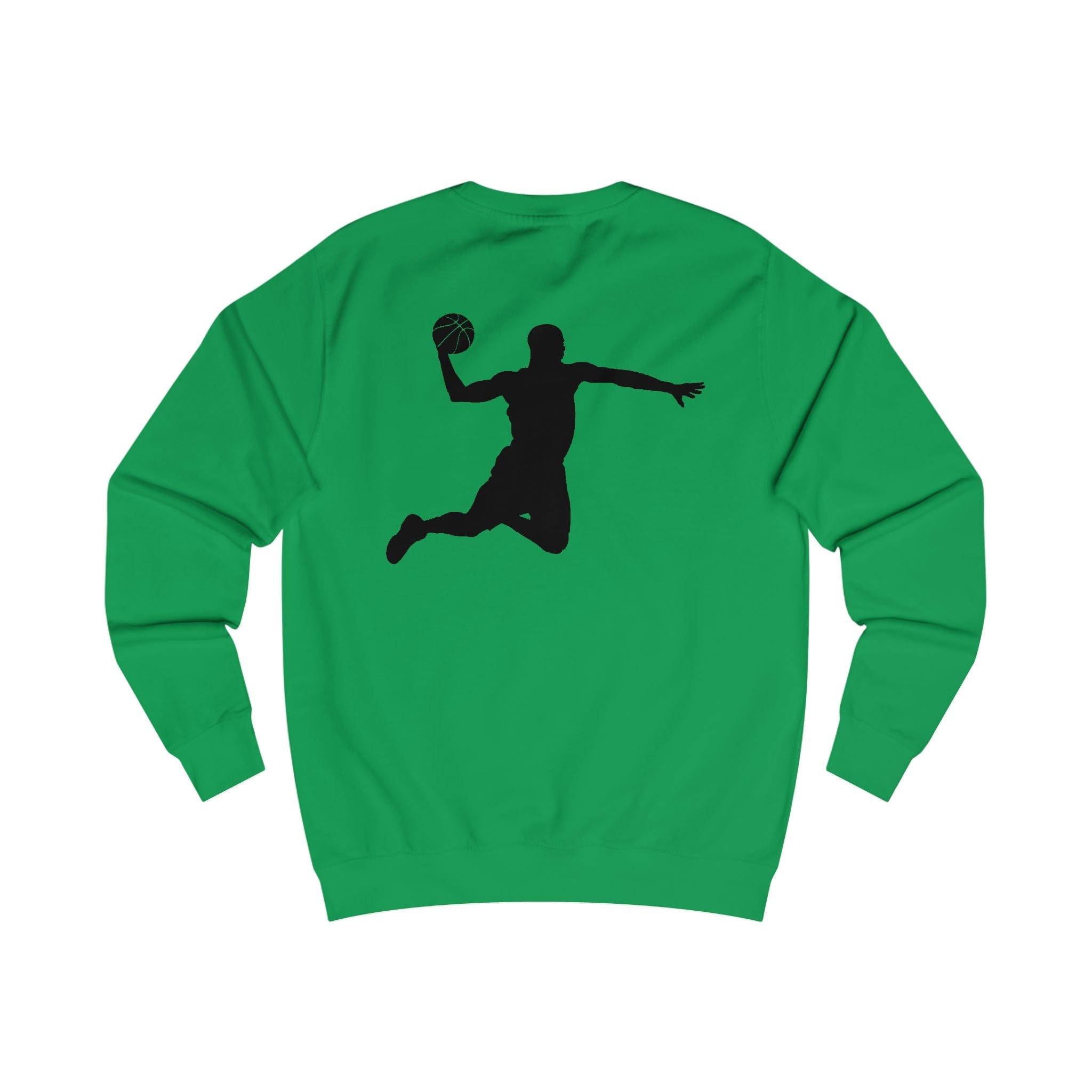 NBA Logo & Dunk Silhouette Sweatshirt | Basketball Crewneck - Etna Gift